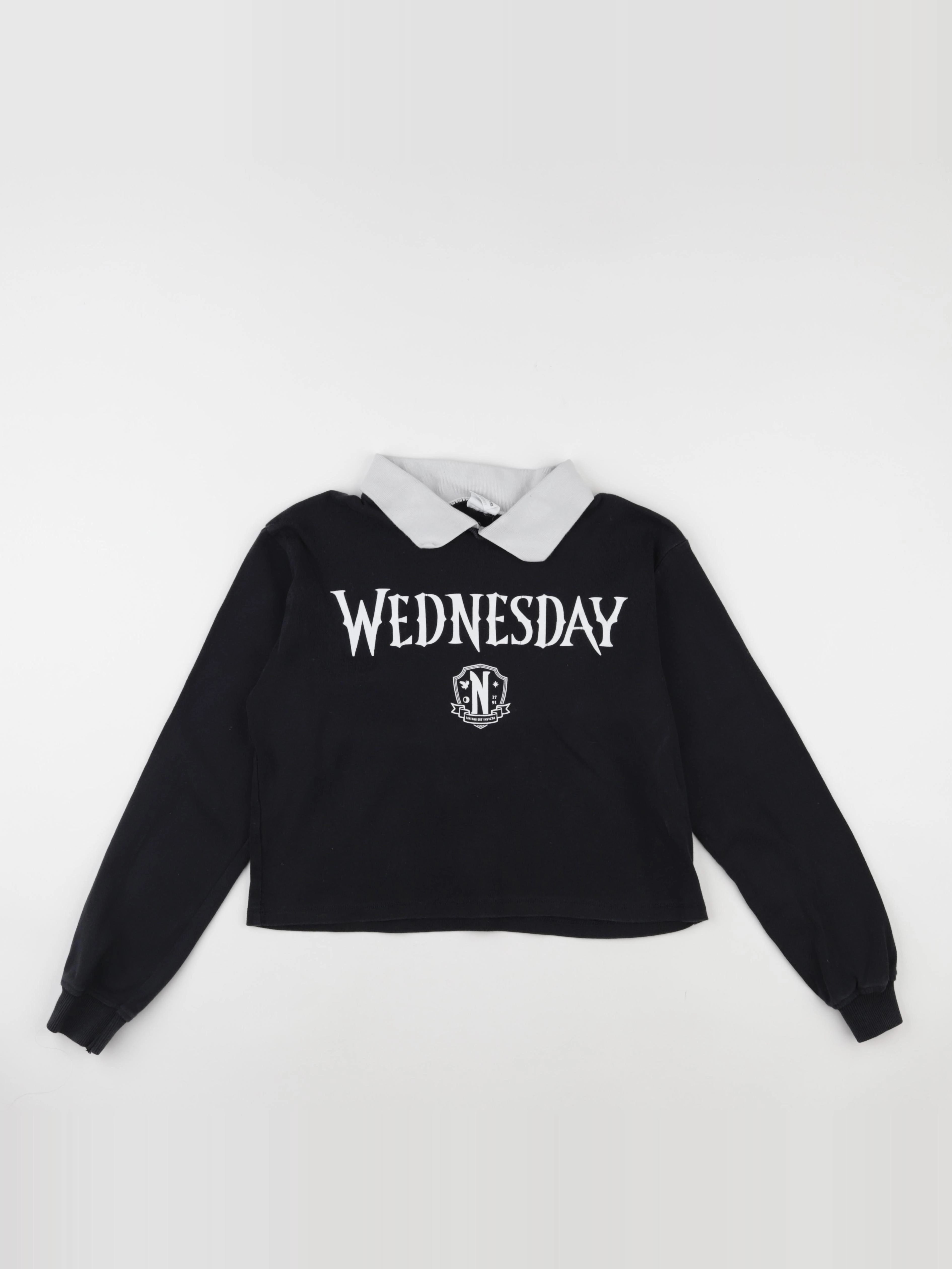 Zara - sweat noir - 11/12 ans