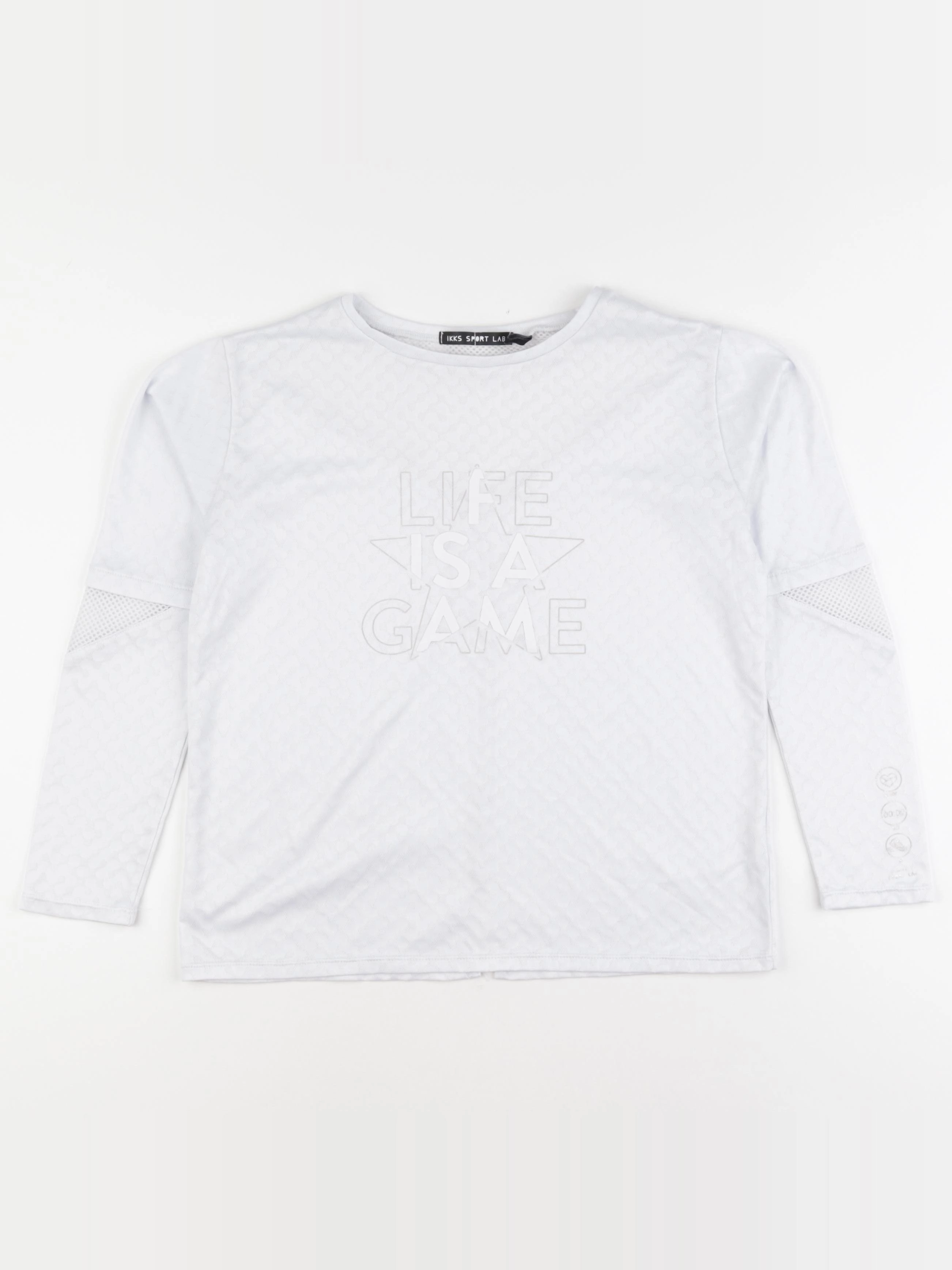 IKKS - tee-shirt blanc - 12 ans