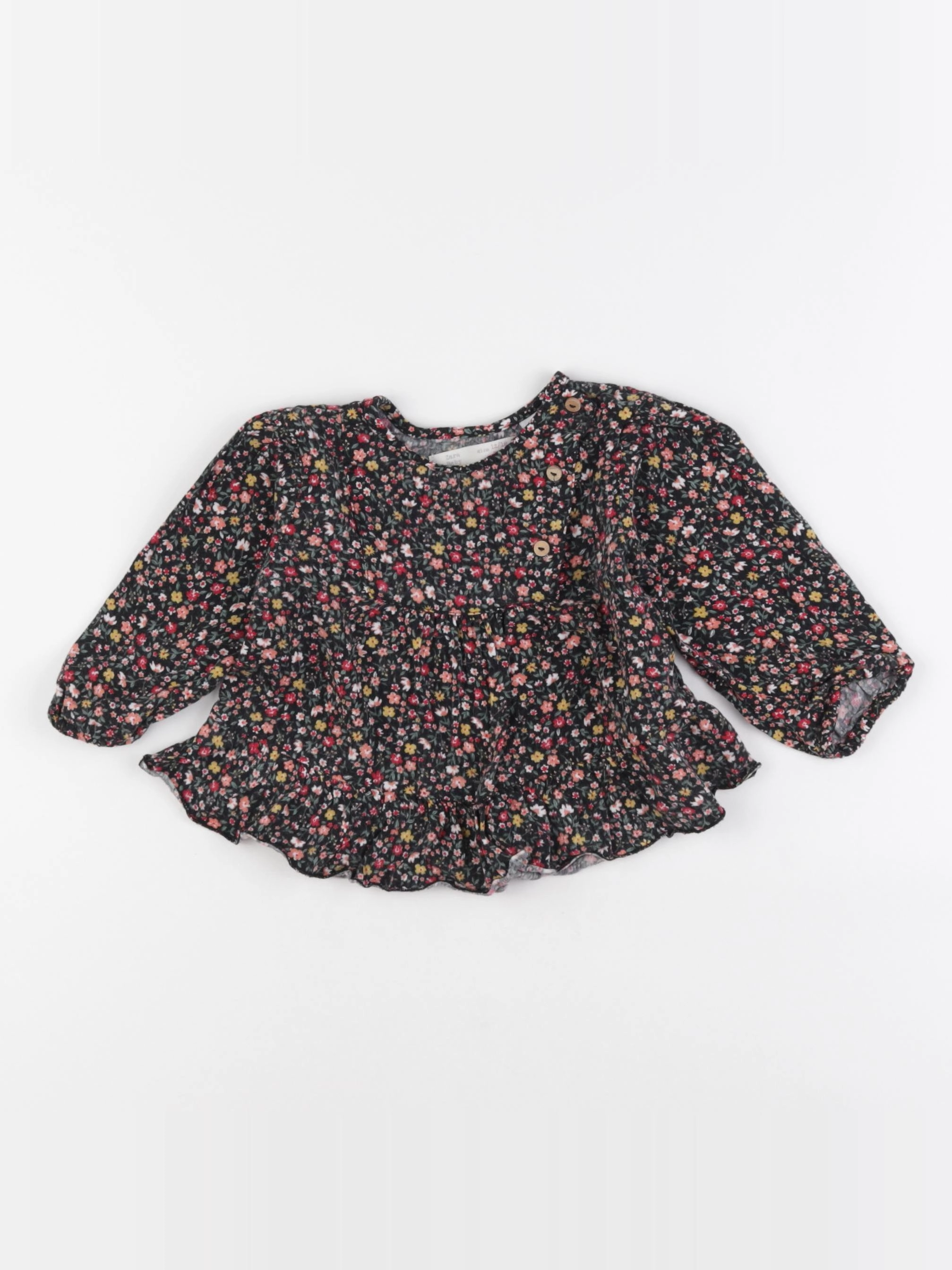 Zara - blouse multicolore - 12/18 mois