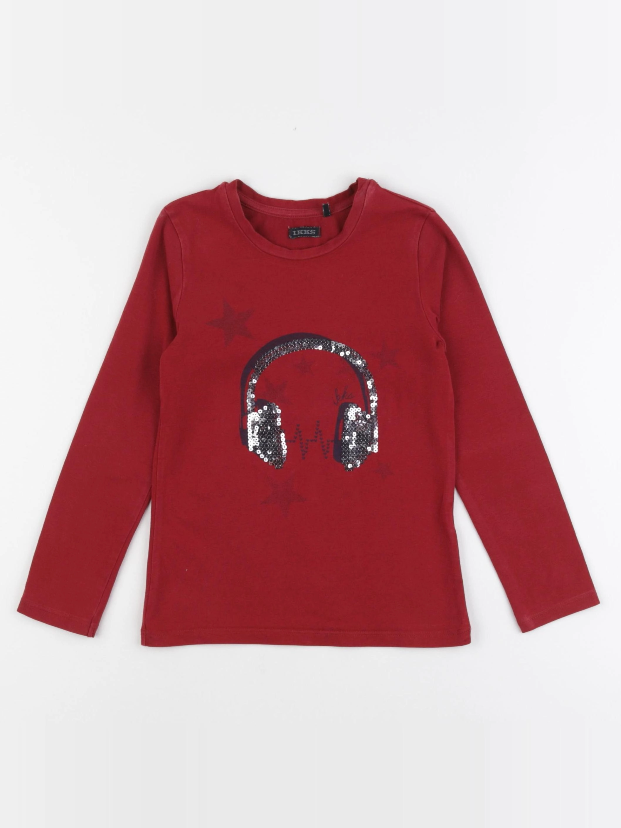 IKKS - tee-shirt rouge - 6 ans
