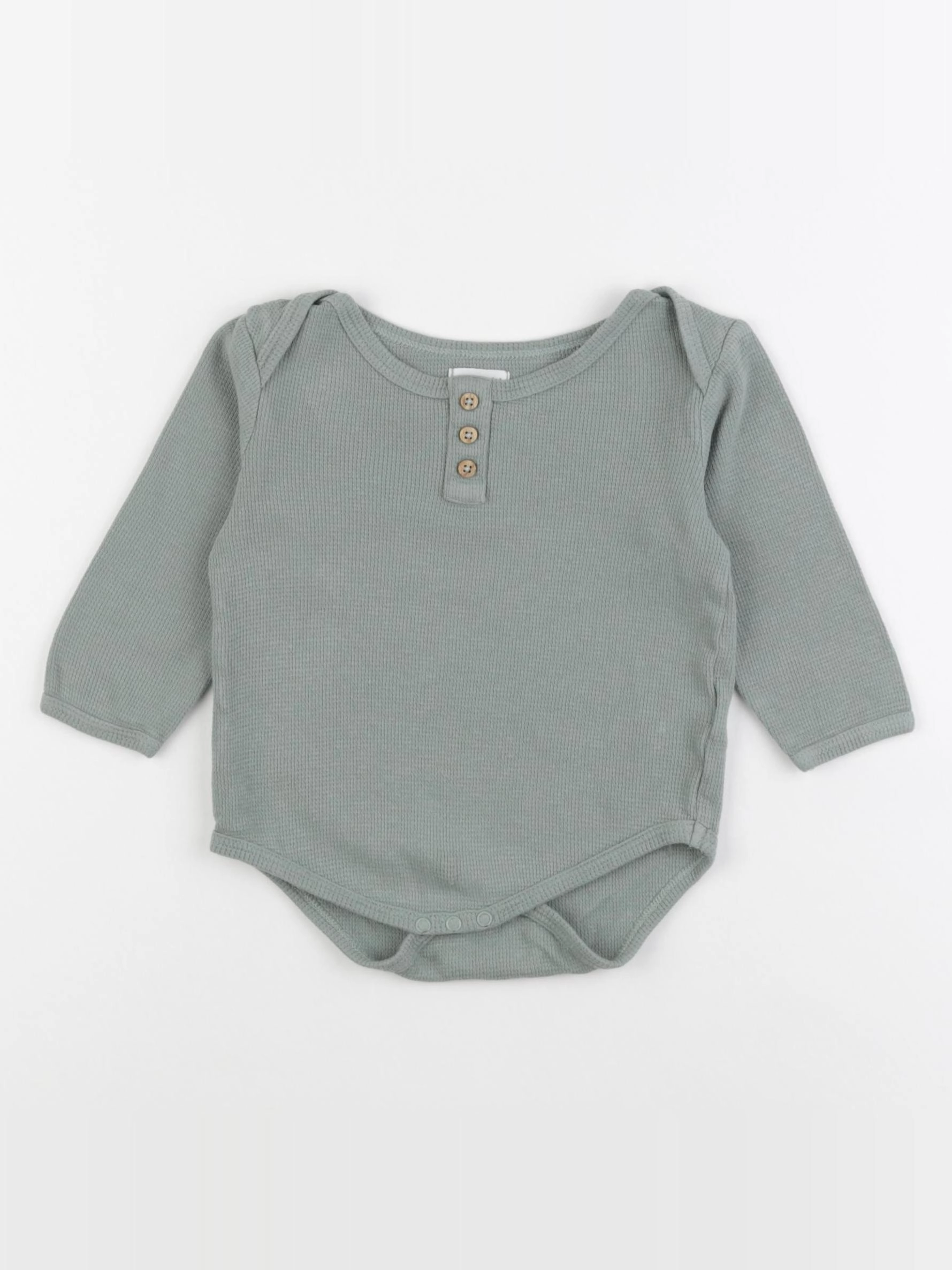 Vertbaudet - body vert - 18 mois