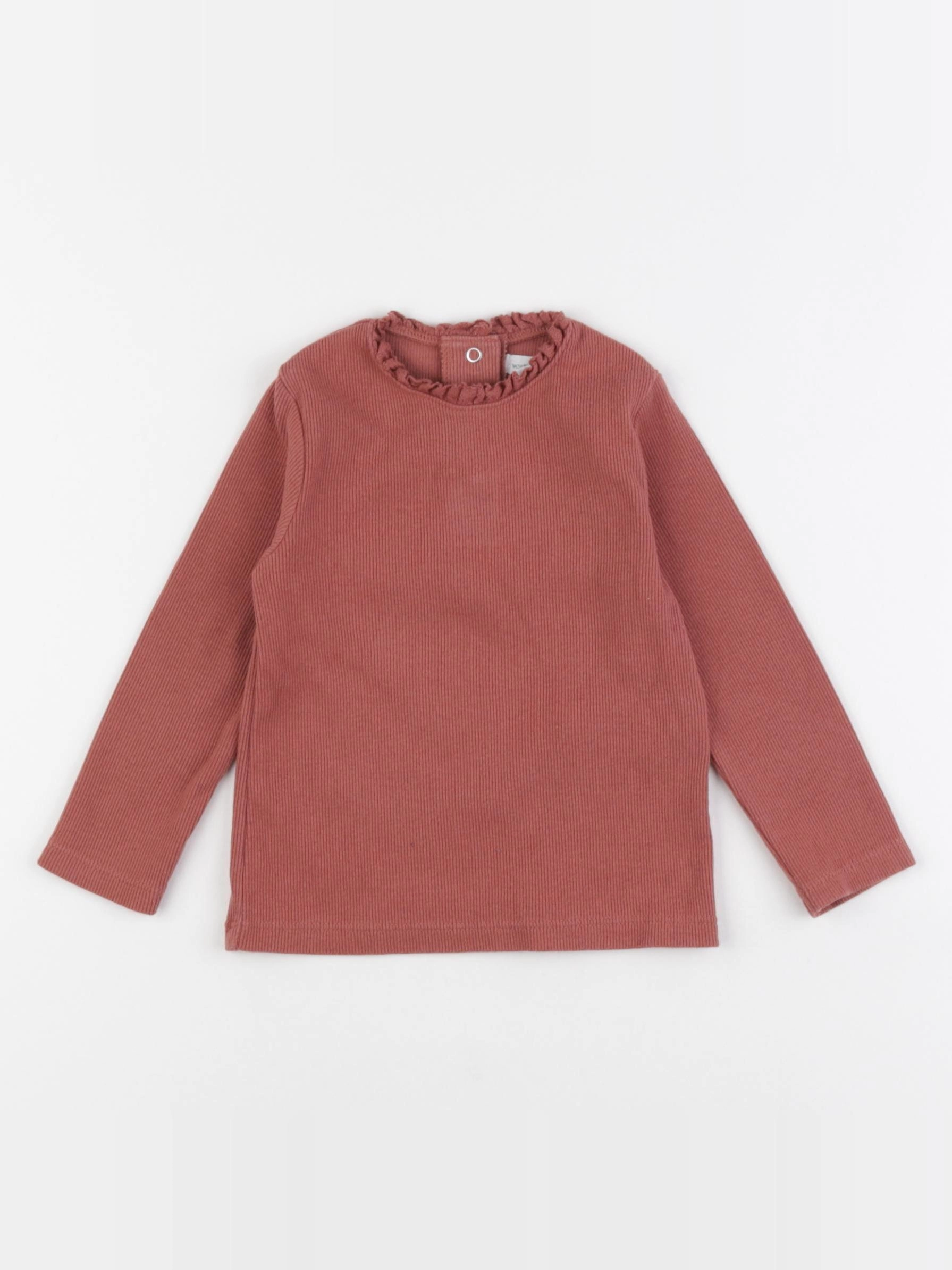 Vertbaudet - tee-shirt rouge - 18 mois