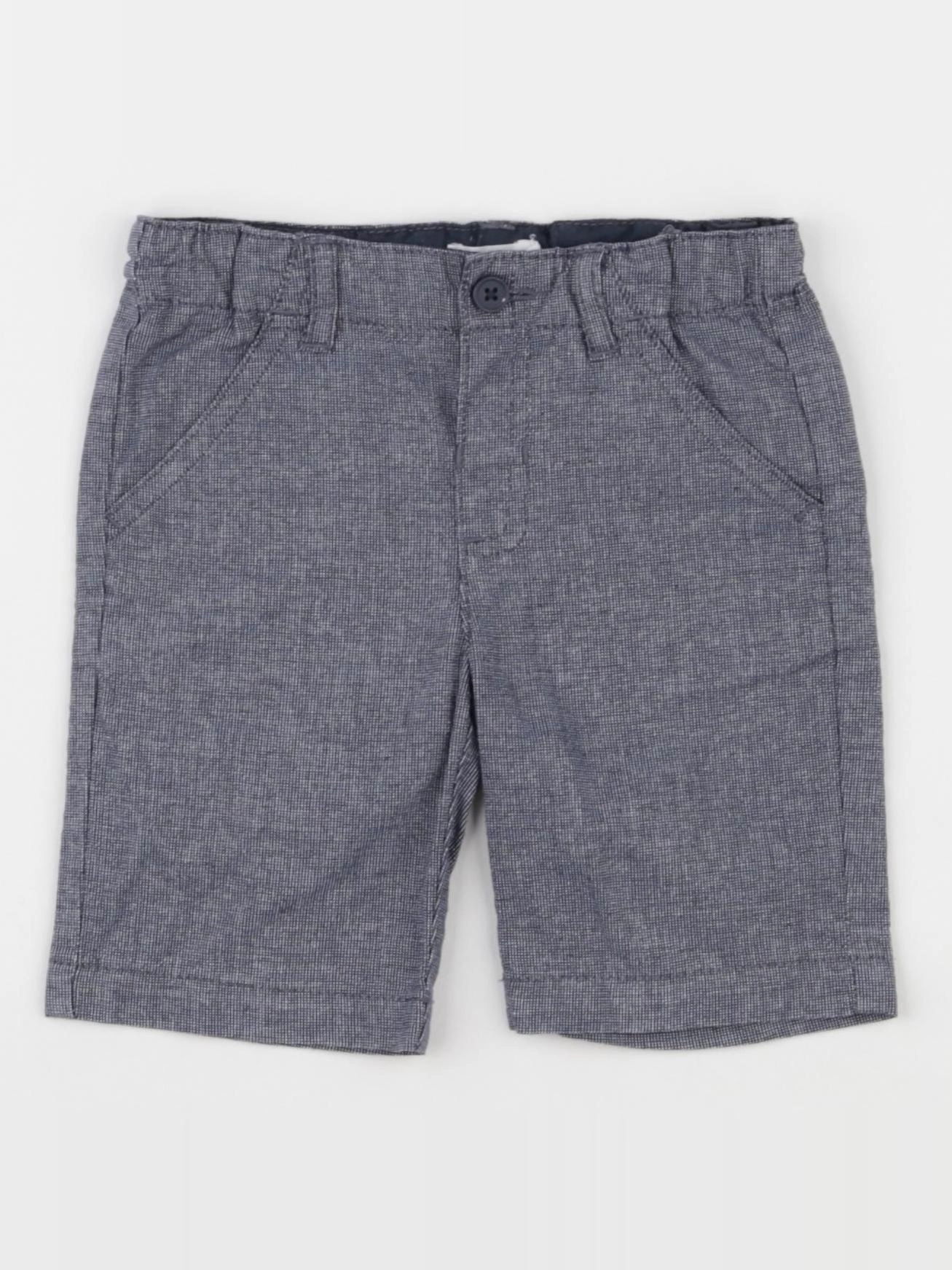Boutchou - short bleu - 12 mois