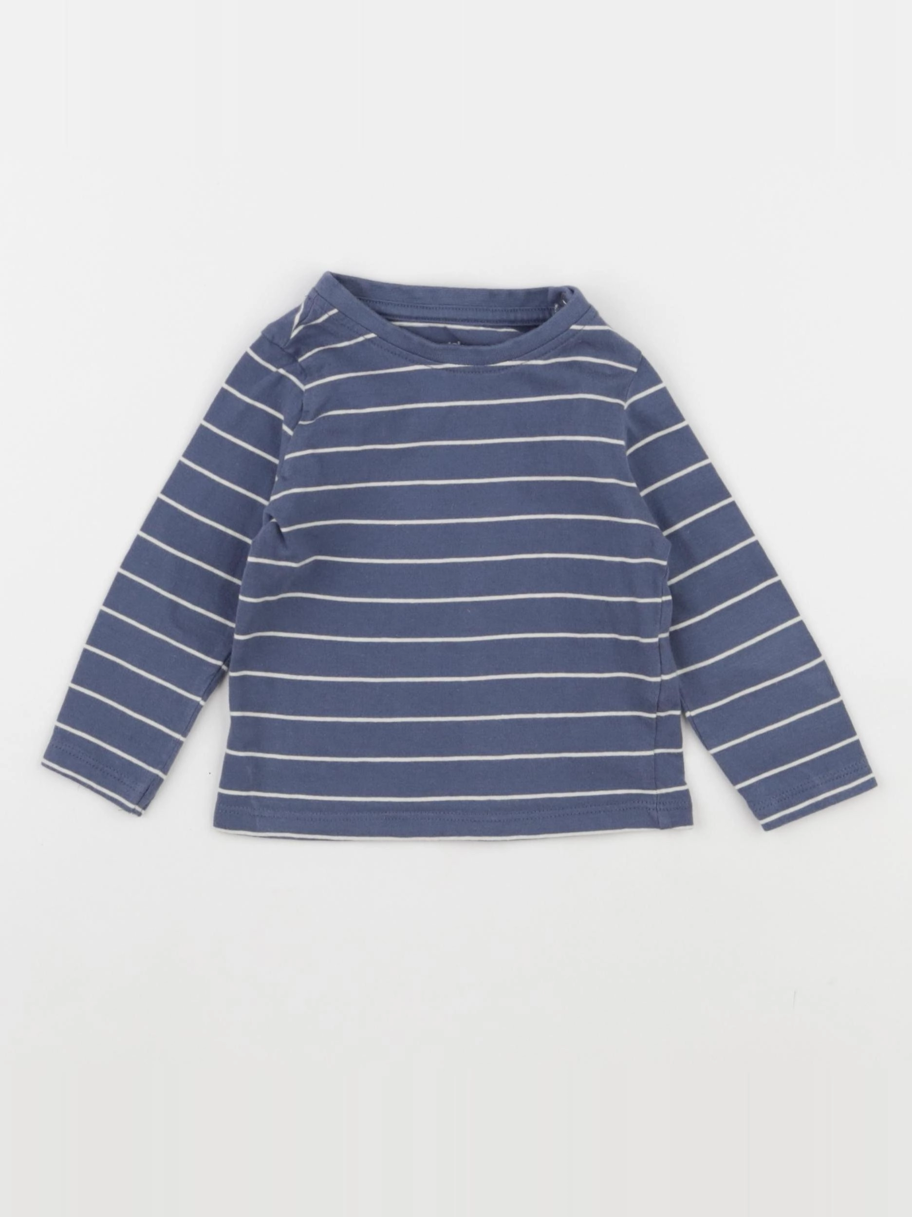 Vertbaudet - tee-shirt bleu - 9 mois