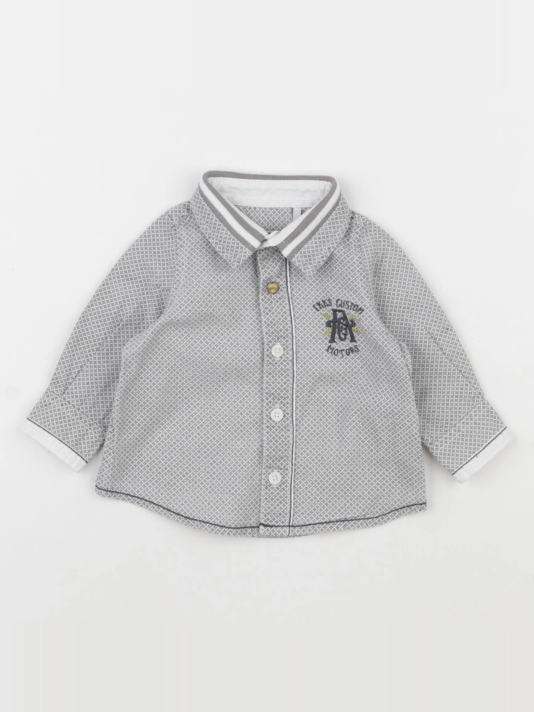 IKKS - chemise gris - 3 mois