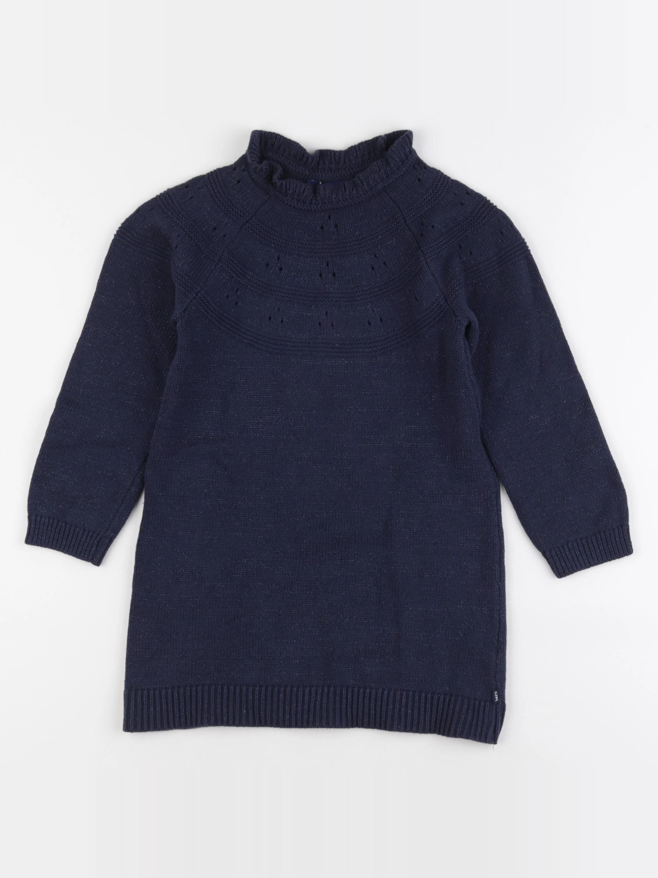 Okaidi - robe bleu - 4 ans