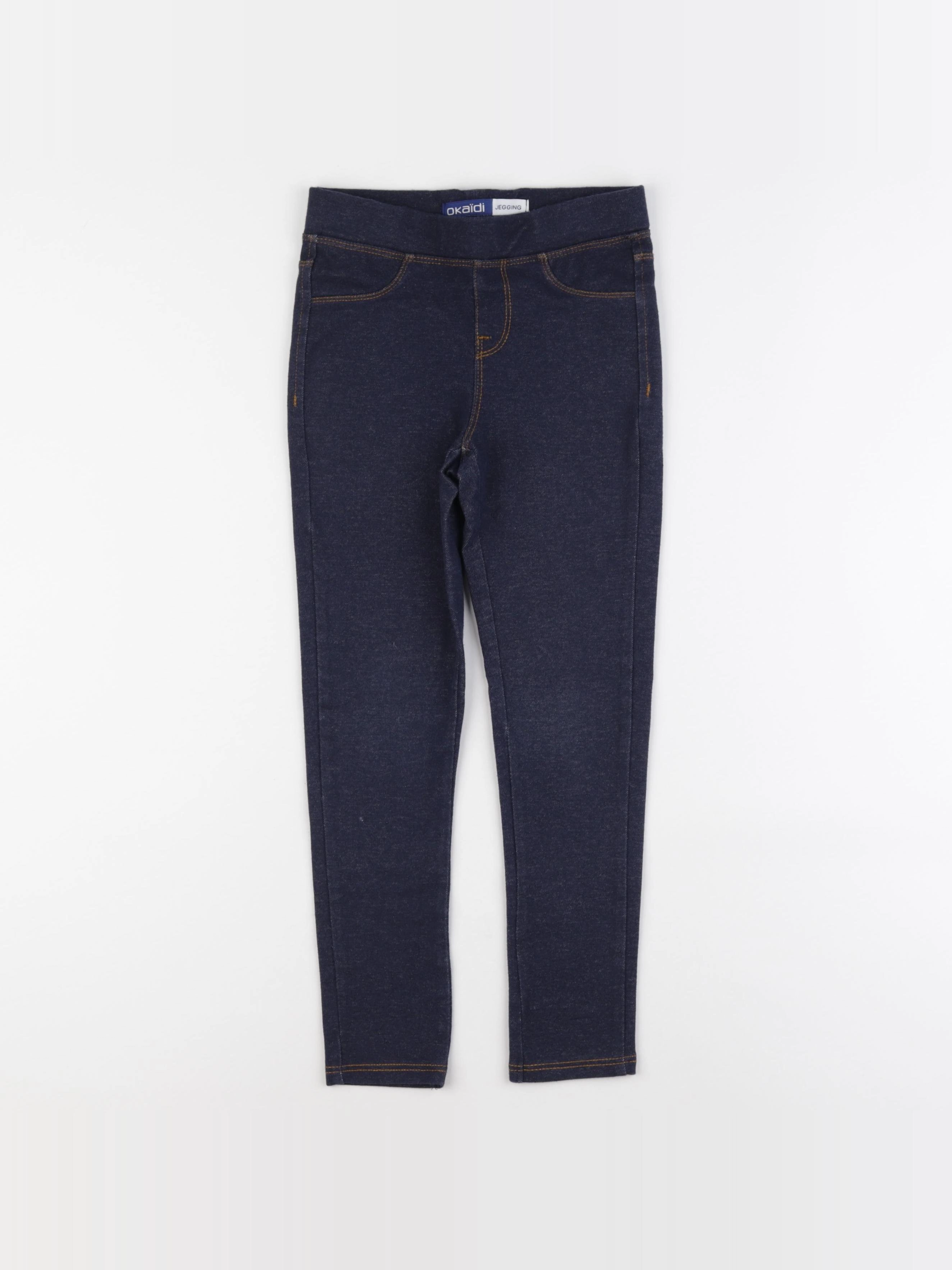 Okaidi - jegging bleu - 7 ans
