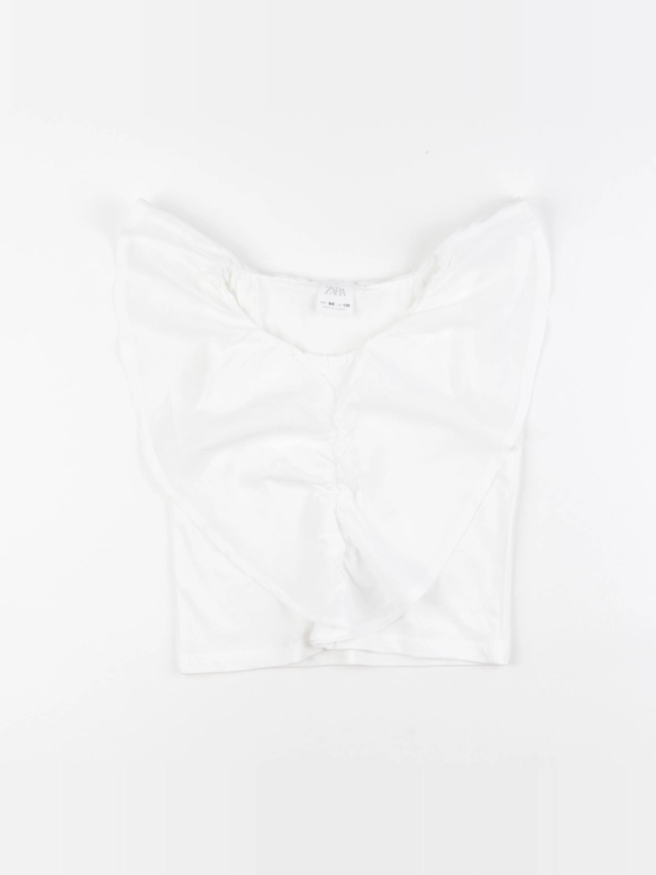 Zara - blouse blanc - 8/9 ans