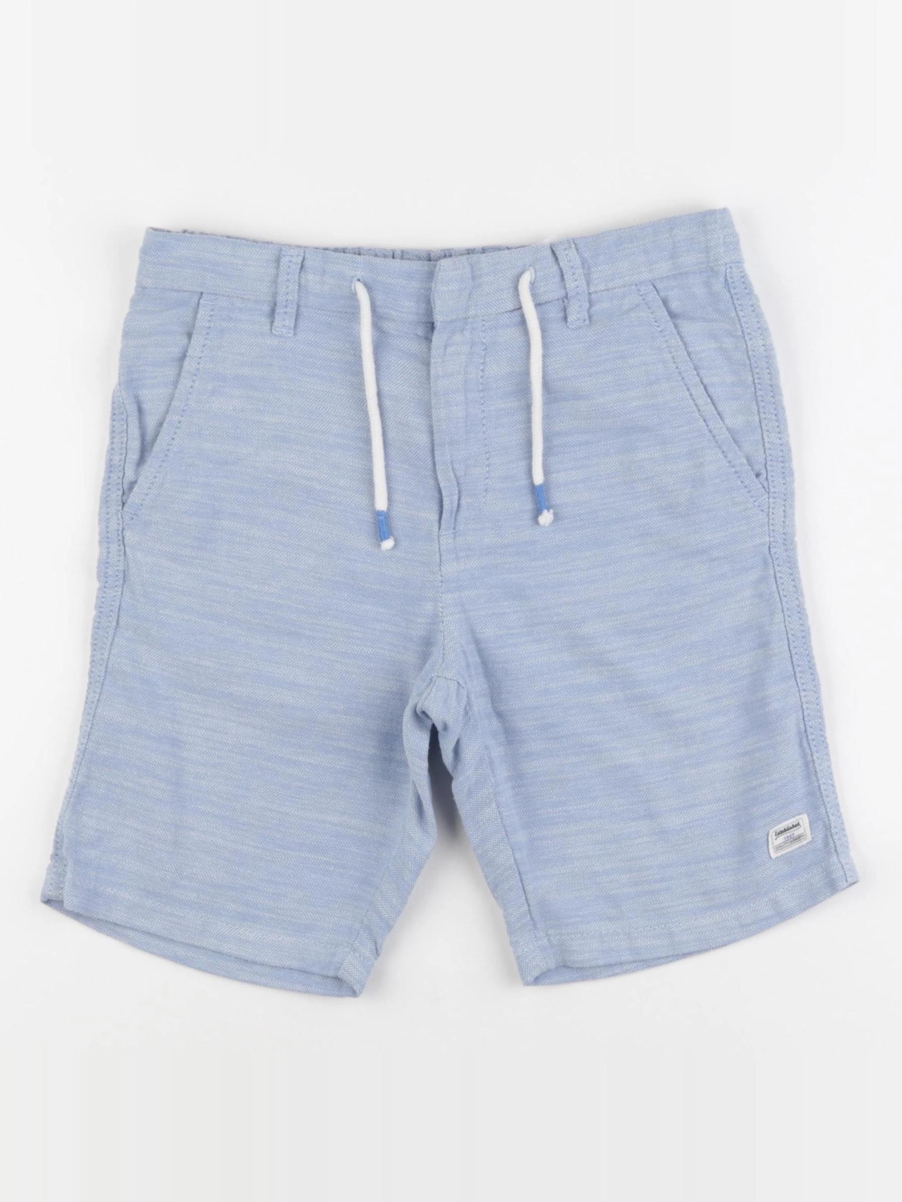 H&M - short bleu - 8/9 ans