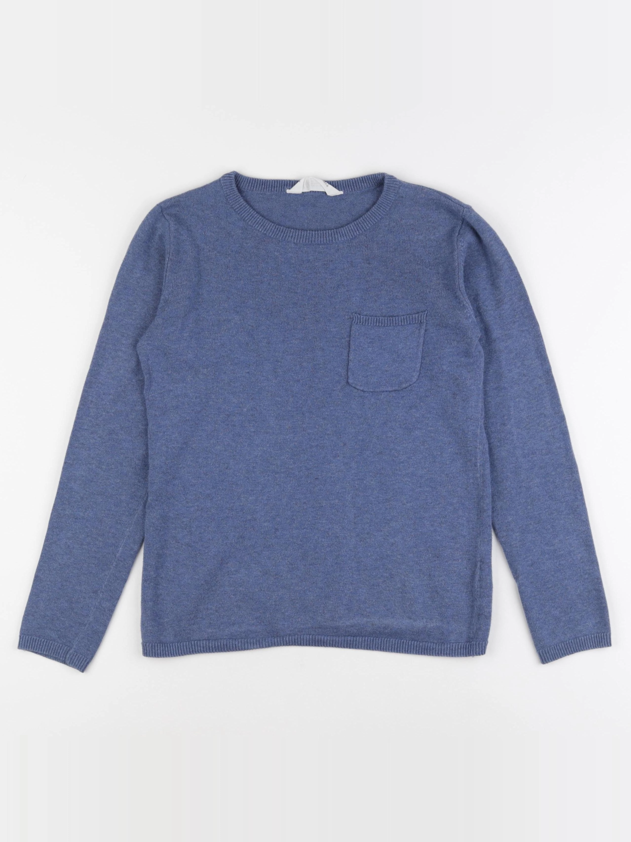 H&M - pull bleu - 10 ans