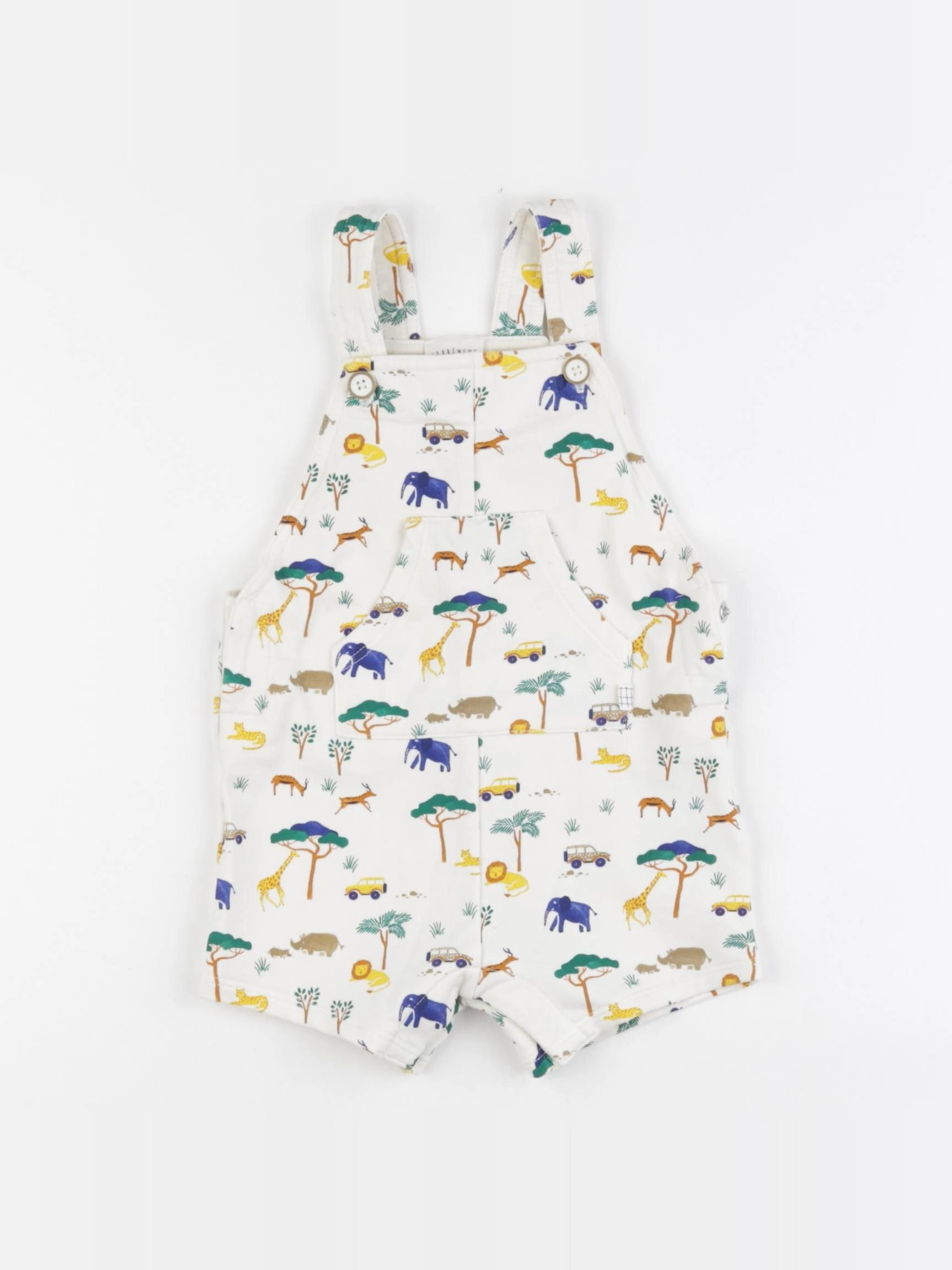 Carrément Beau - salopette beige, multicolore - 9 mois