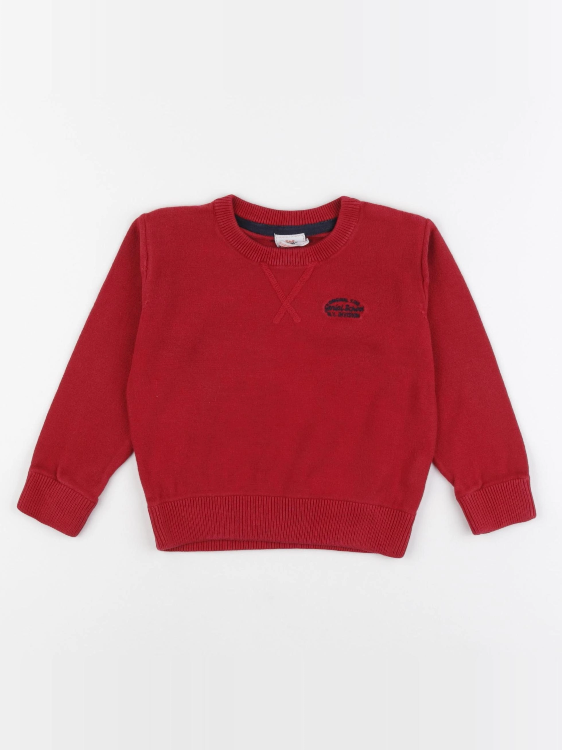 Tape à l'oeil - pull rouge - 3 ans