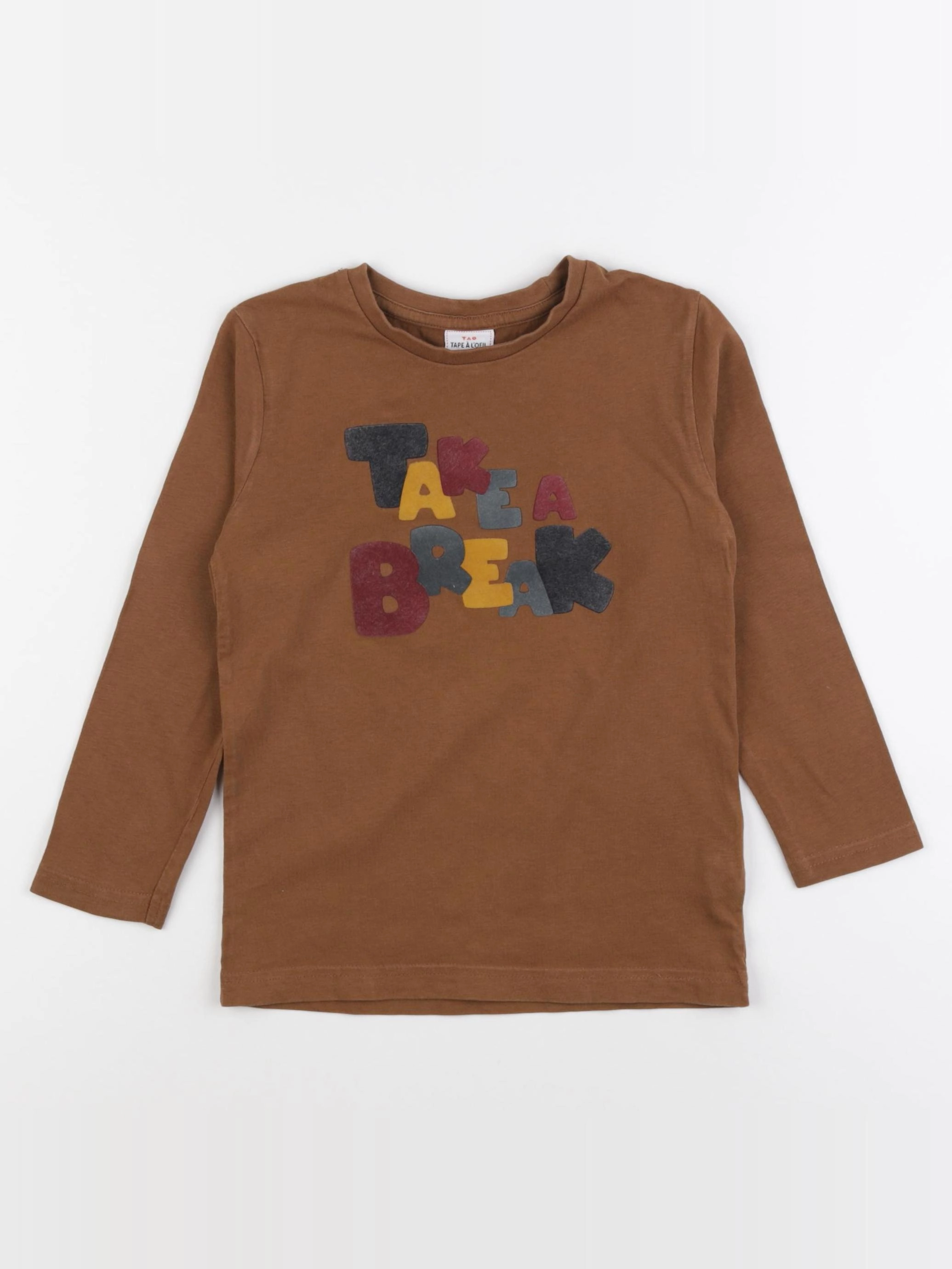 Tape à l'oeil - tee-shirt marron - 5 ans