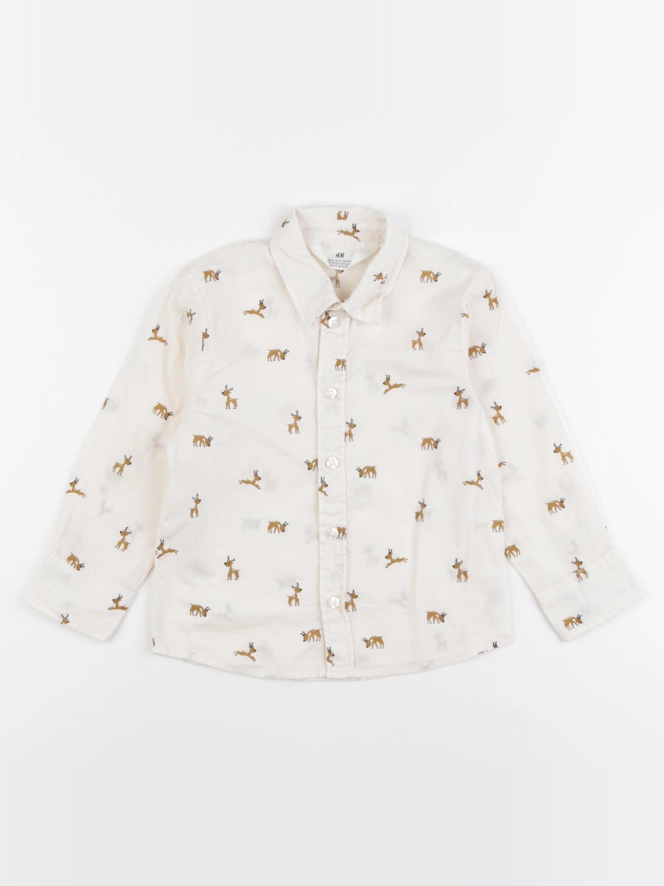 H&M - chemise multicolore - 18/24 mois