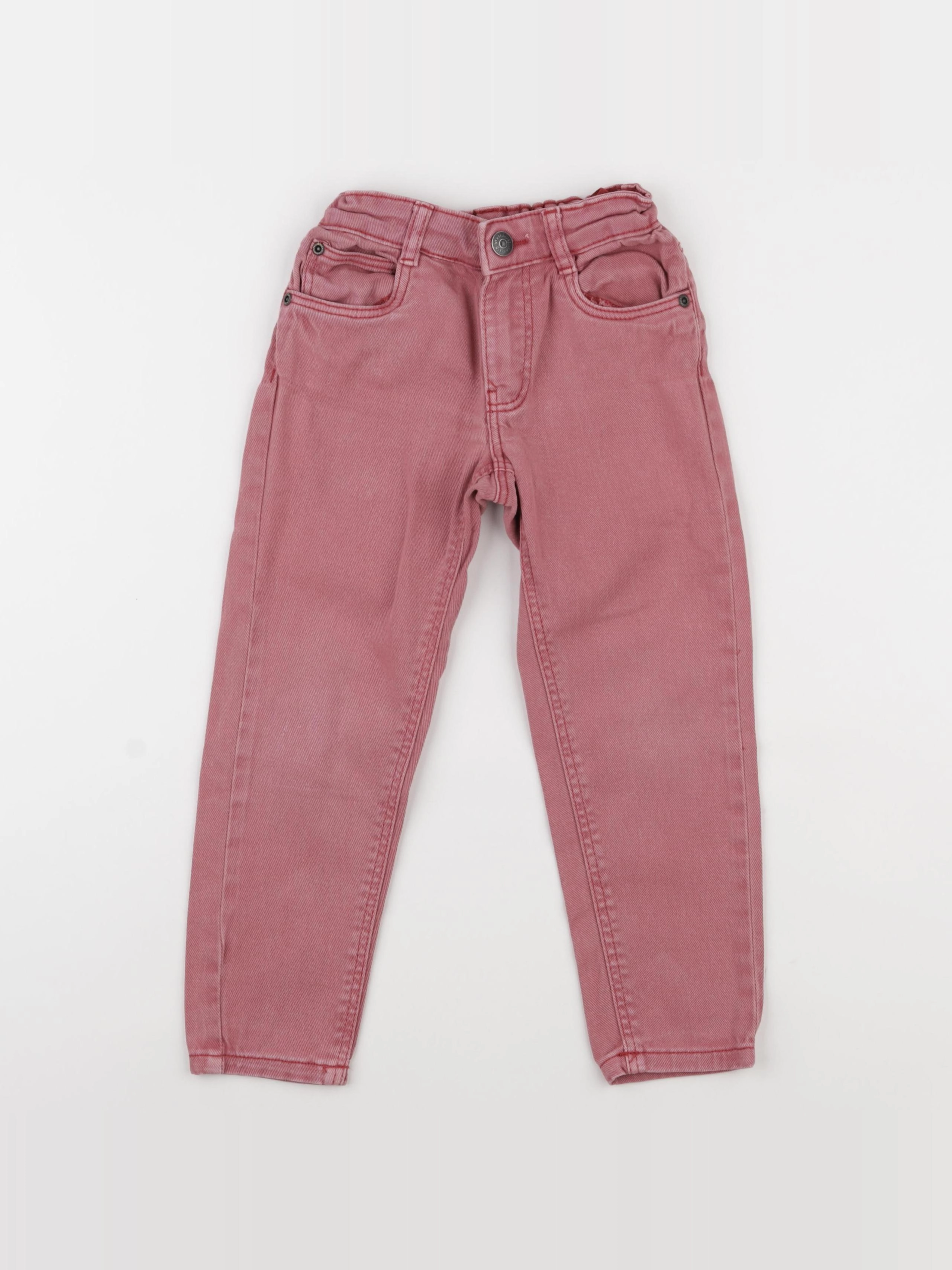 Vertbaudet - jean rouge - 2 ans
