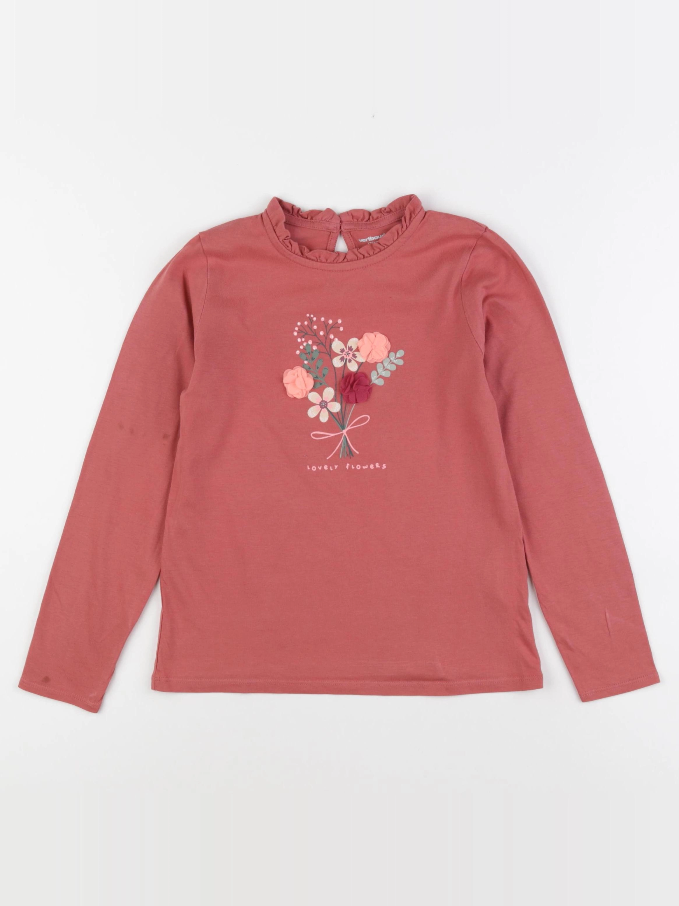 Vertbaudet - tee-shirt multicolore - 8 ans