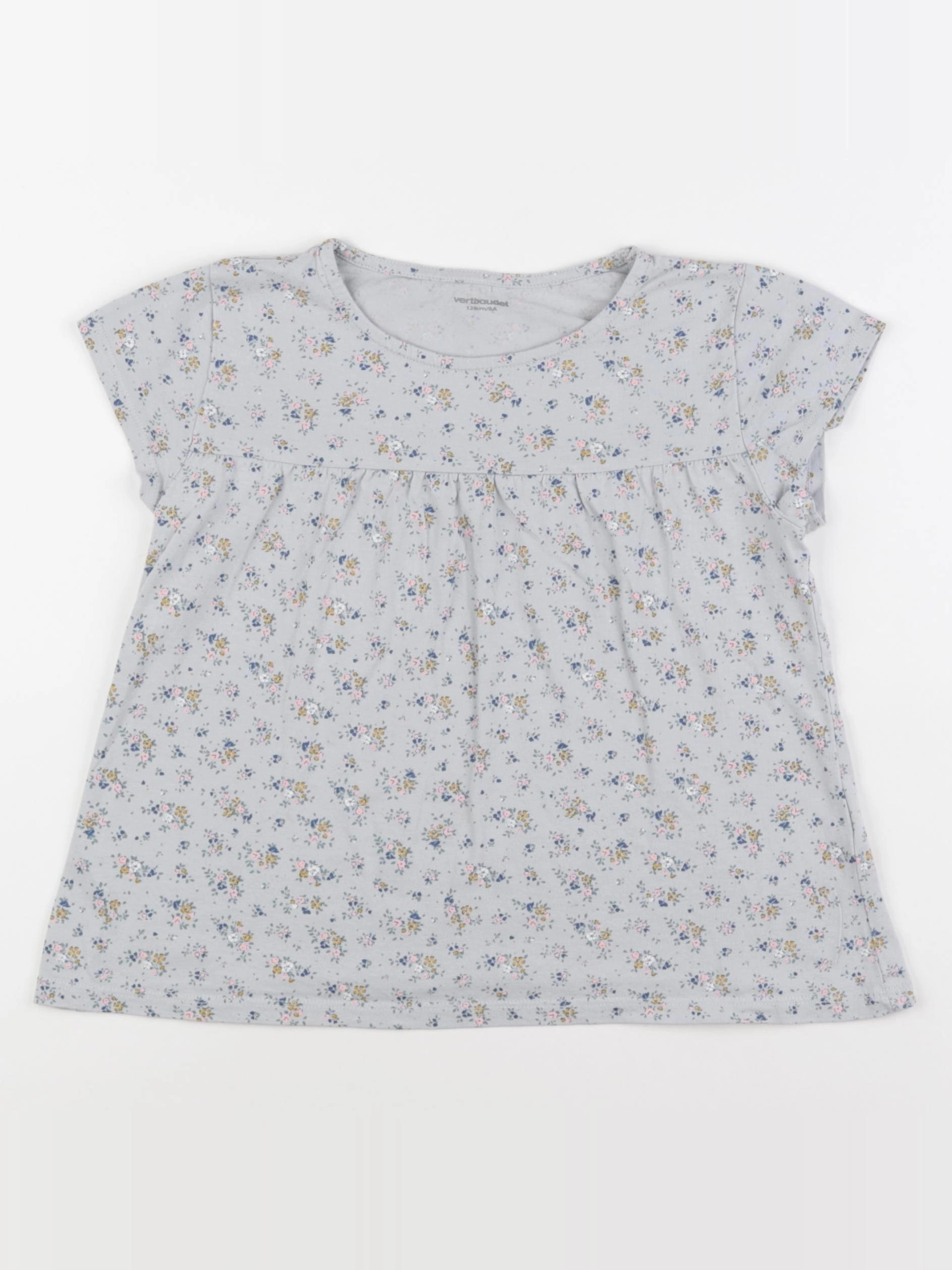 Vertbaudet - tee-shirt multicolore - 8 ans