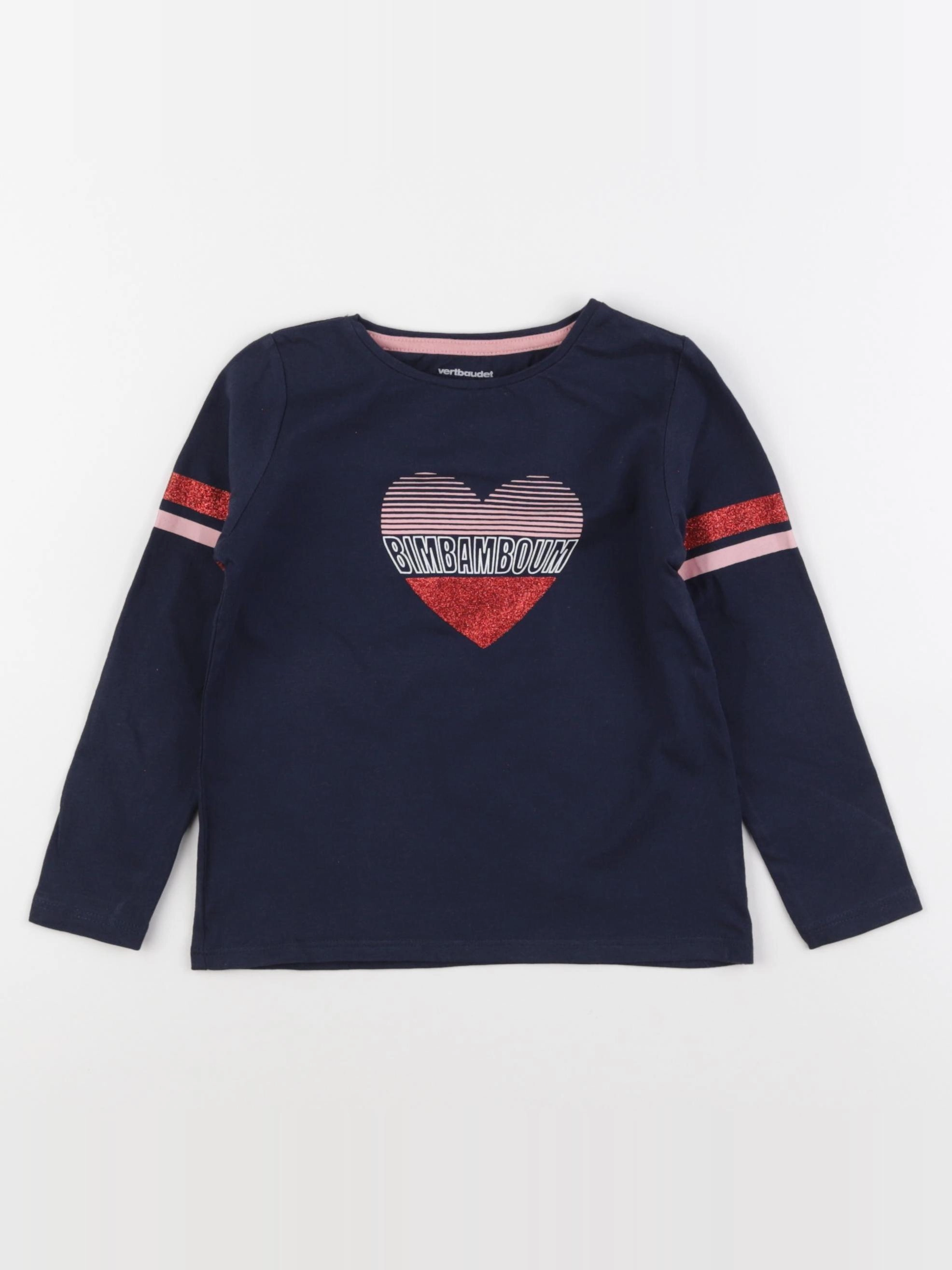 Vertbaudet - tee-shirt multicolore - 4 ans