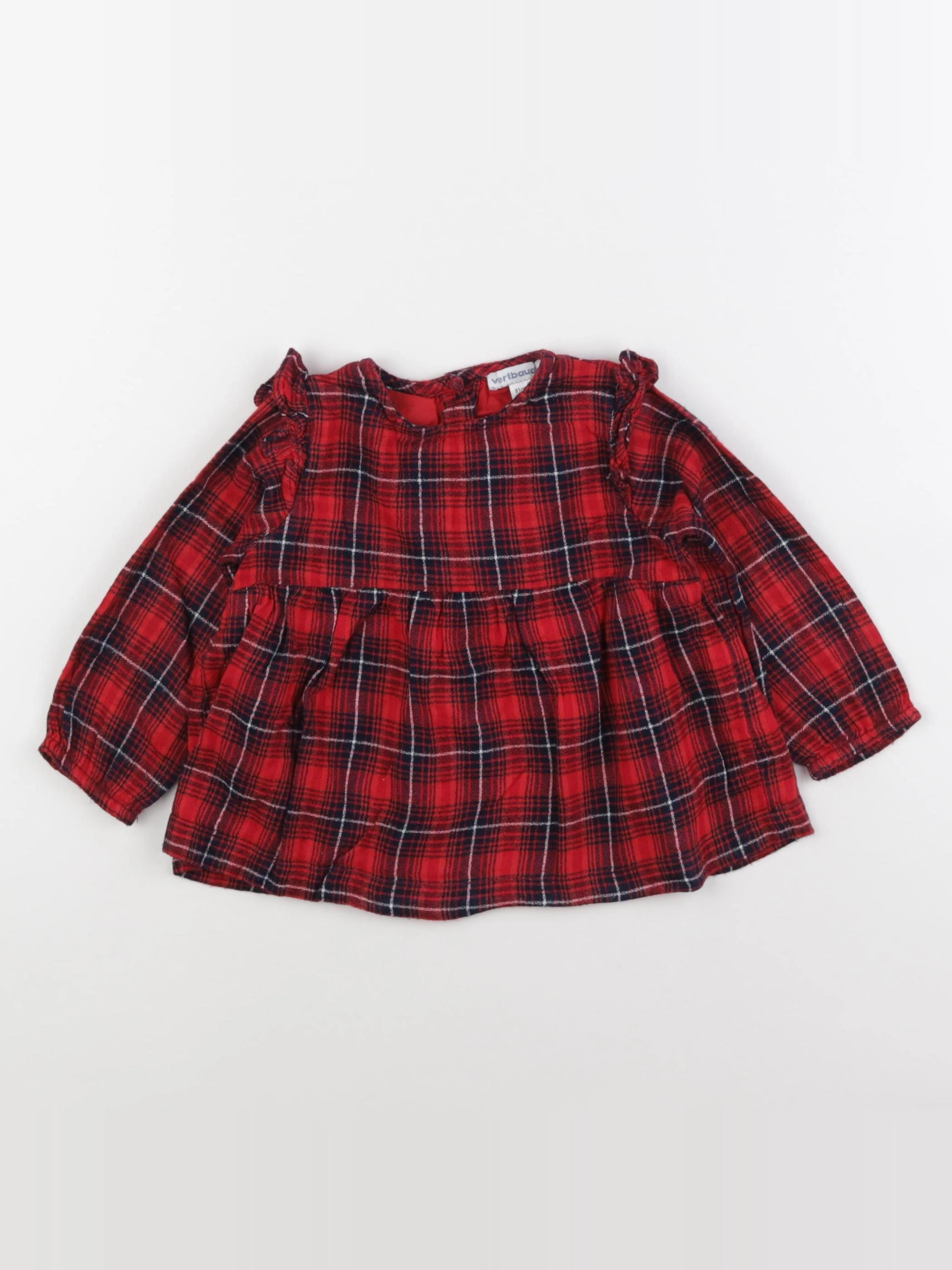 Vertbaudet - blouse multicolore - 18 mois