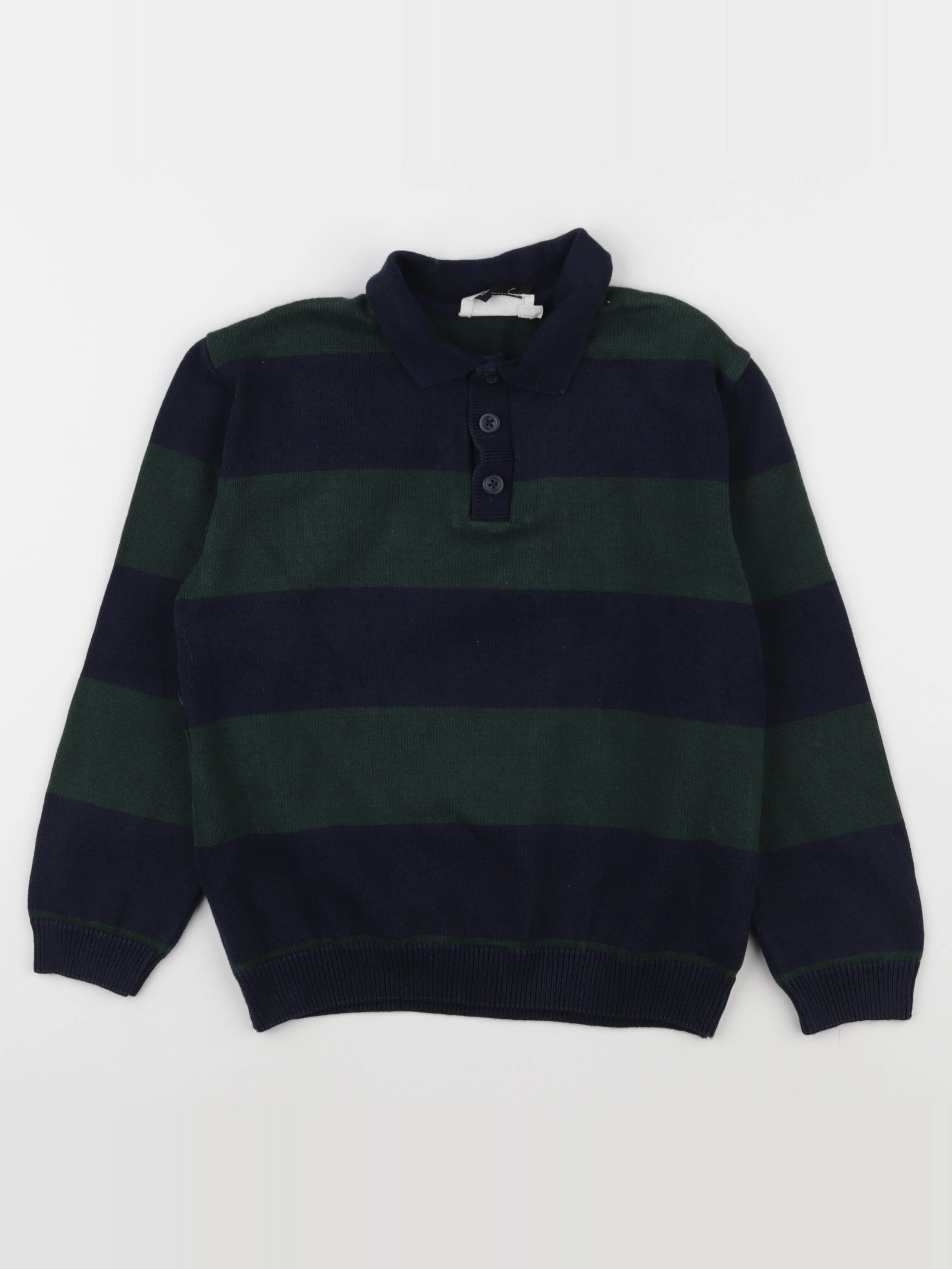 Monoprix premium - pull bleu - 6 ans