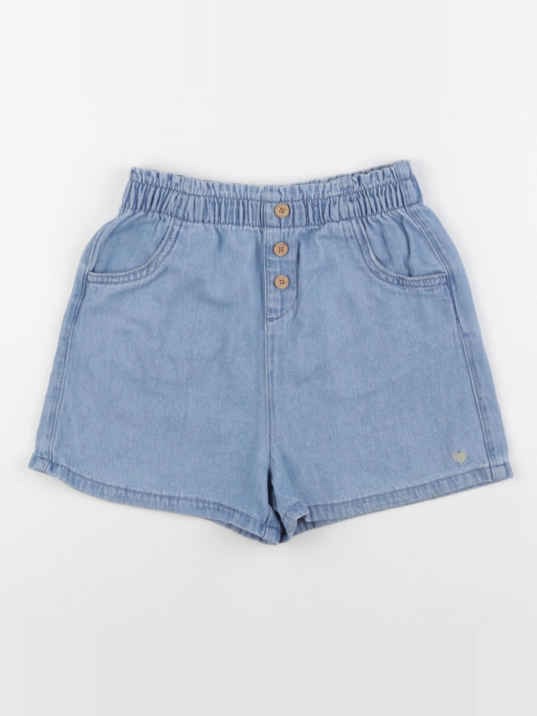 Vertbaudet - short bleu - 9 ans