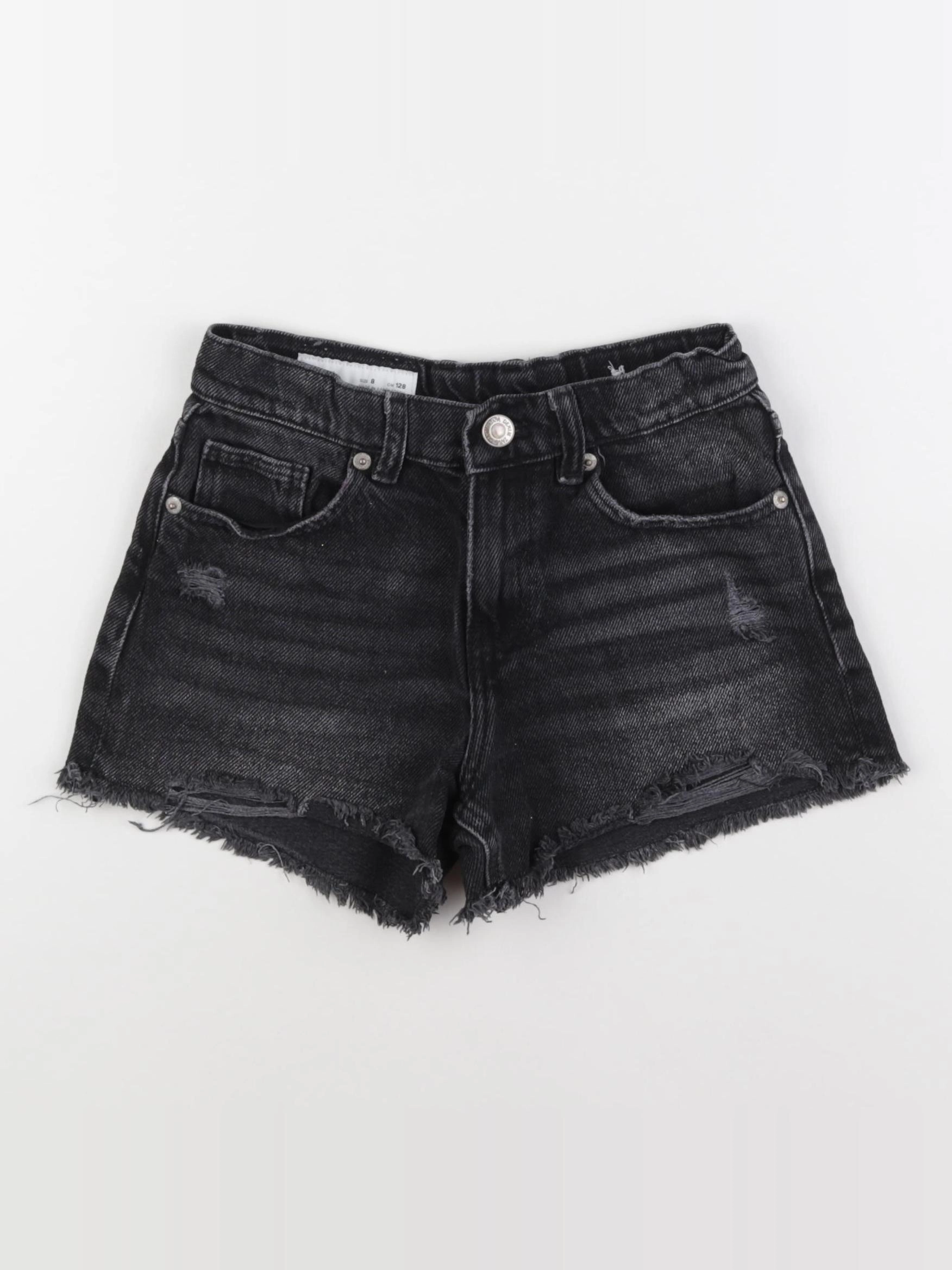 Zara - short noir - 8 ans