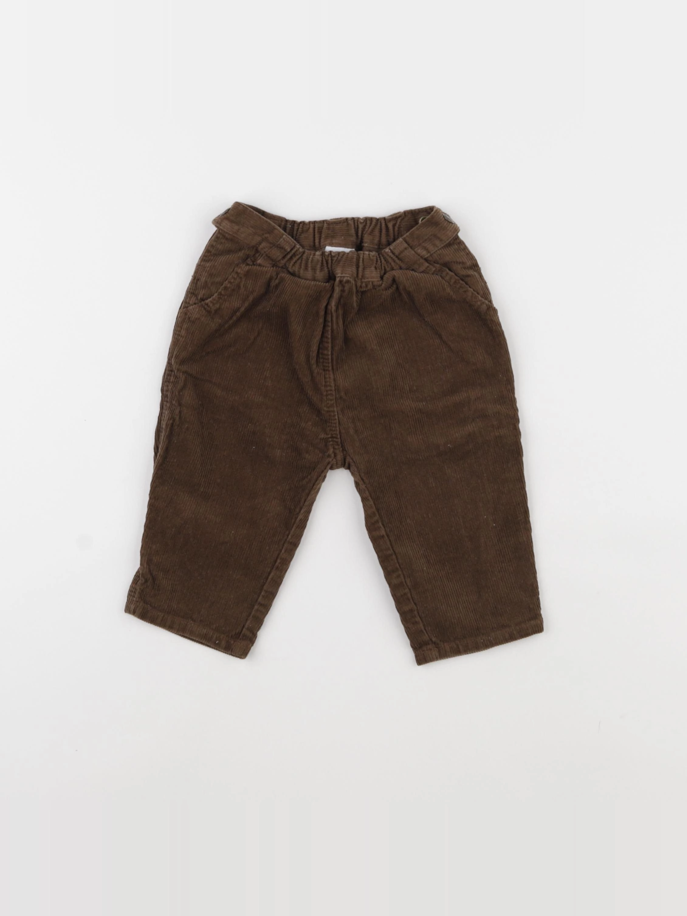 Petit Bateau - pantalon marron - 6 mois