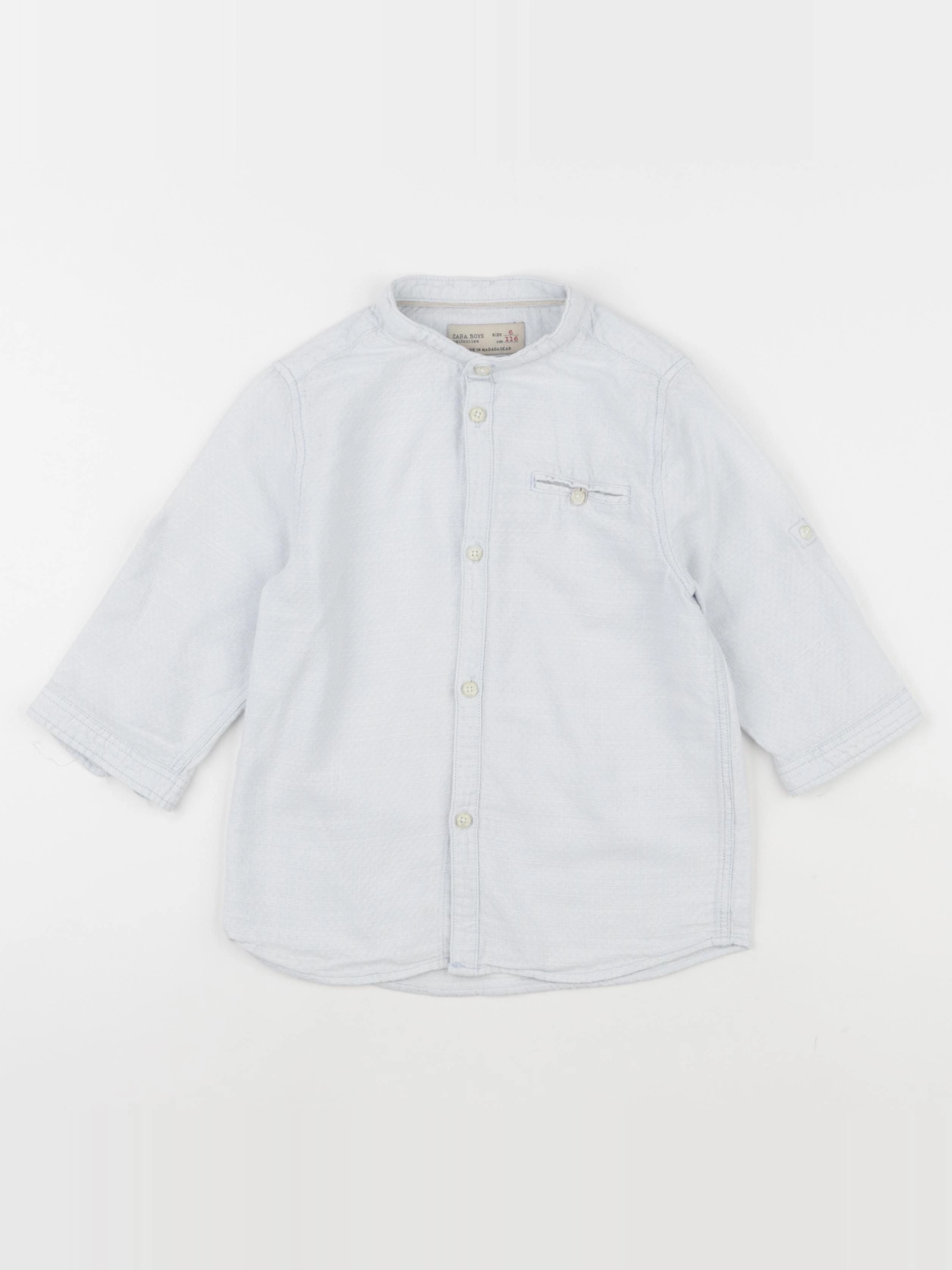 Zara - chemise bleu - 6 ans