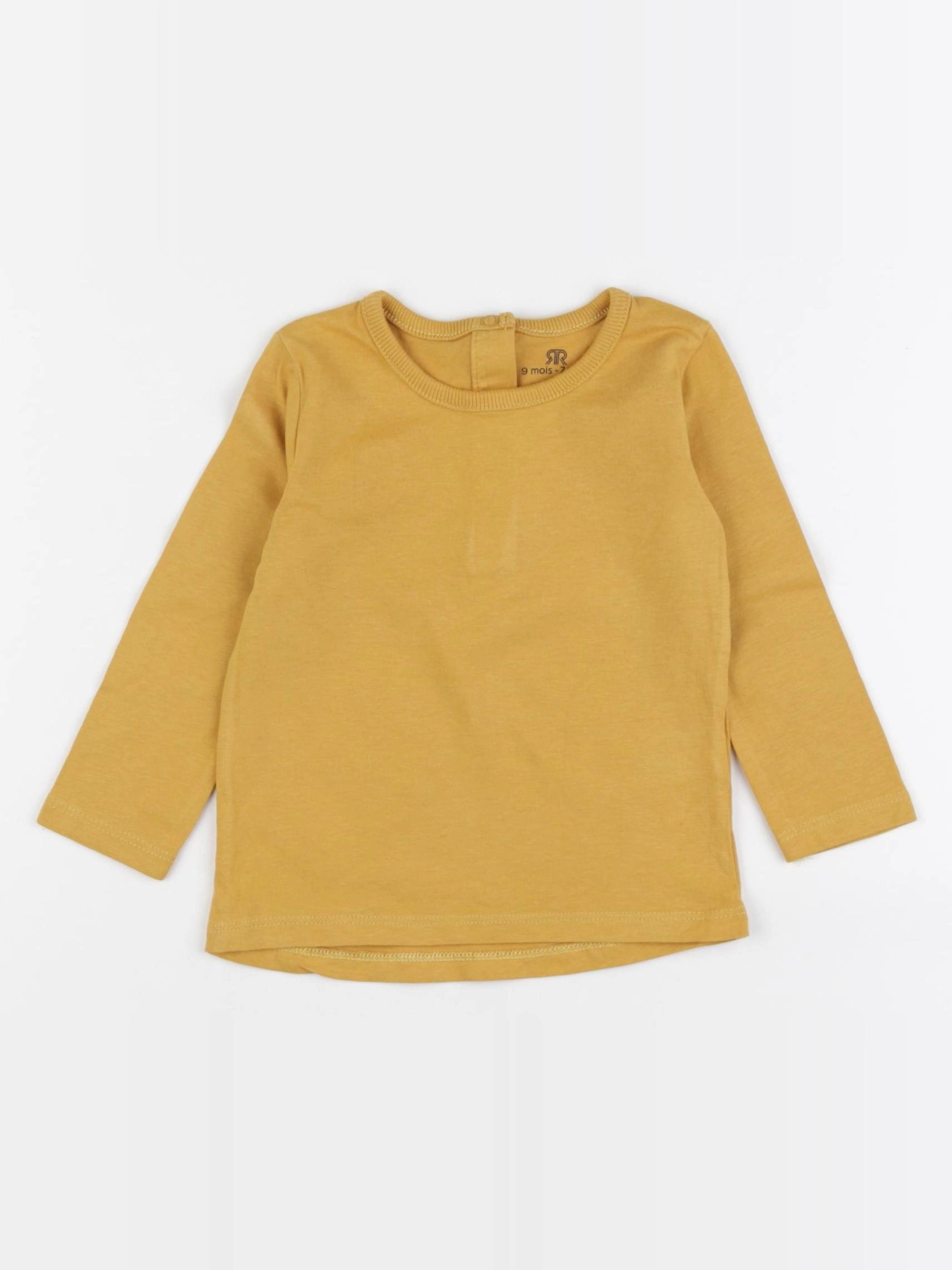 La Redoute - tee-shirt jaune - 9 mois