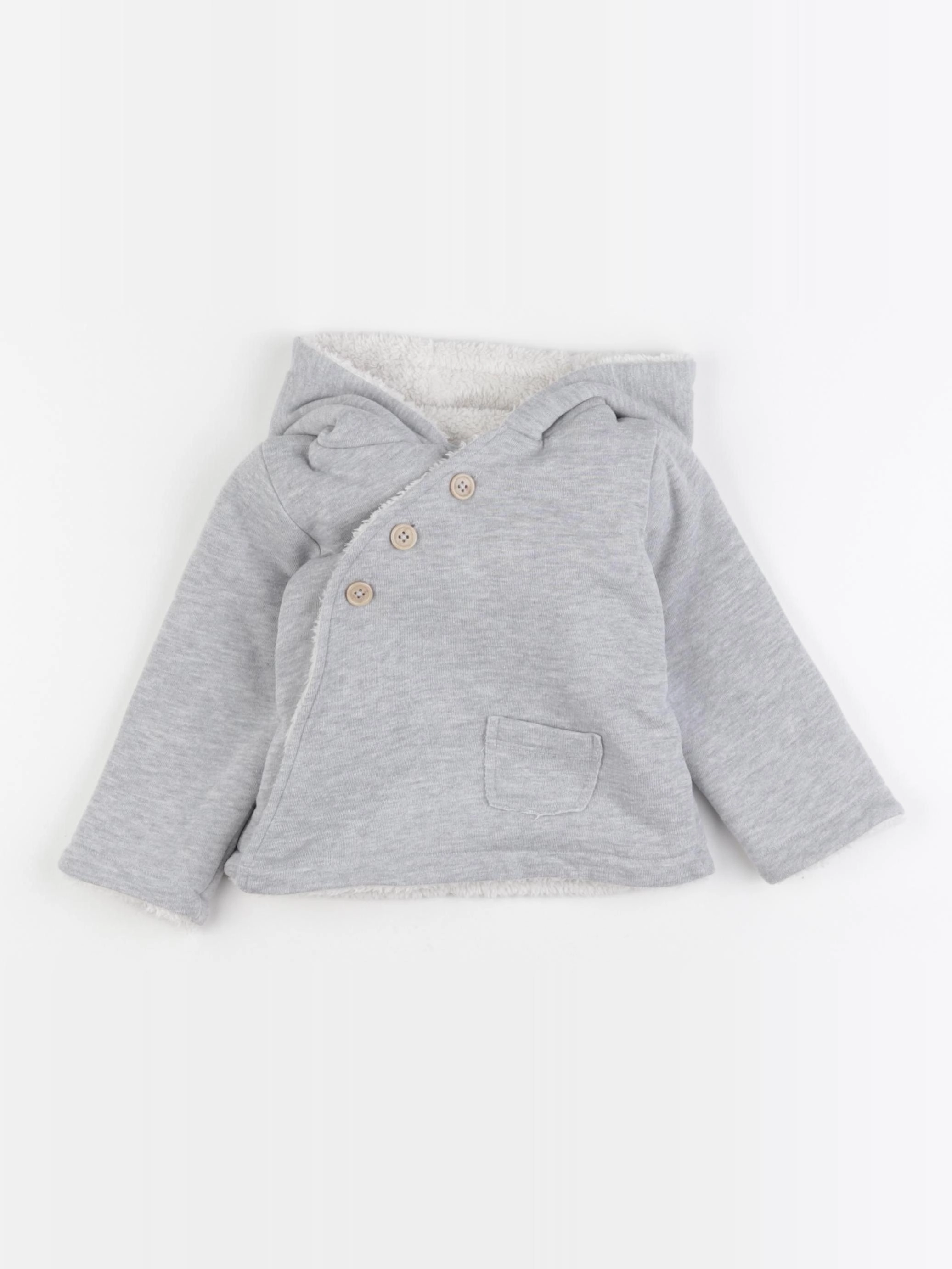 La Redoute - veste gris - 9 mois