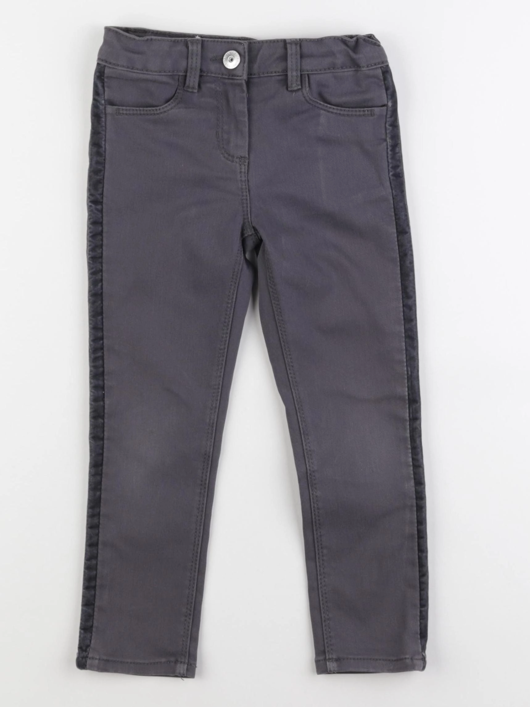 Vertbaudet - jean gris - 4 ans