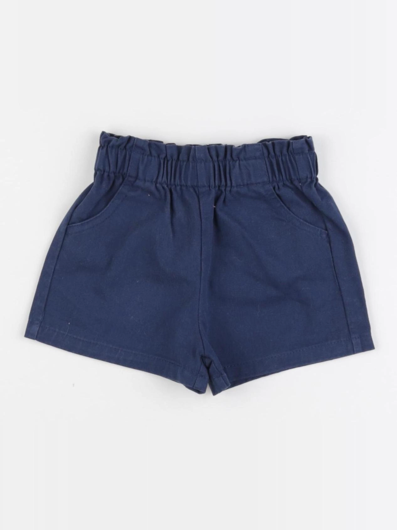 Vertbaudet - short bleu - 9 mois