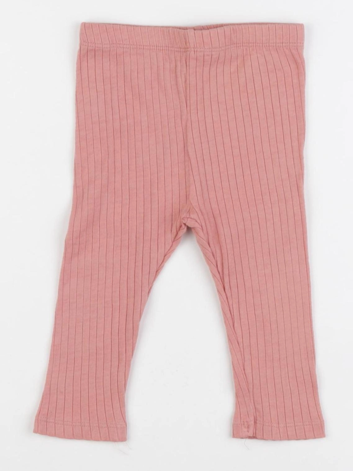Vertbaudet - legging rose - 12 mois