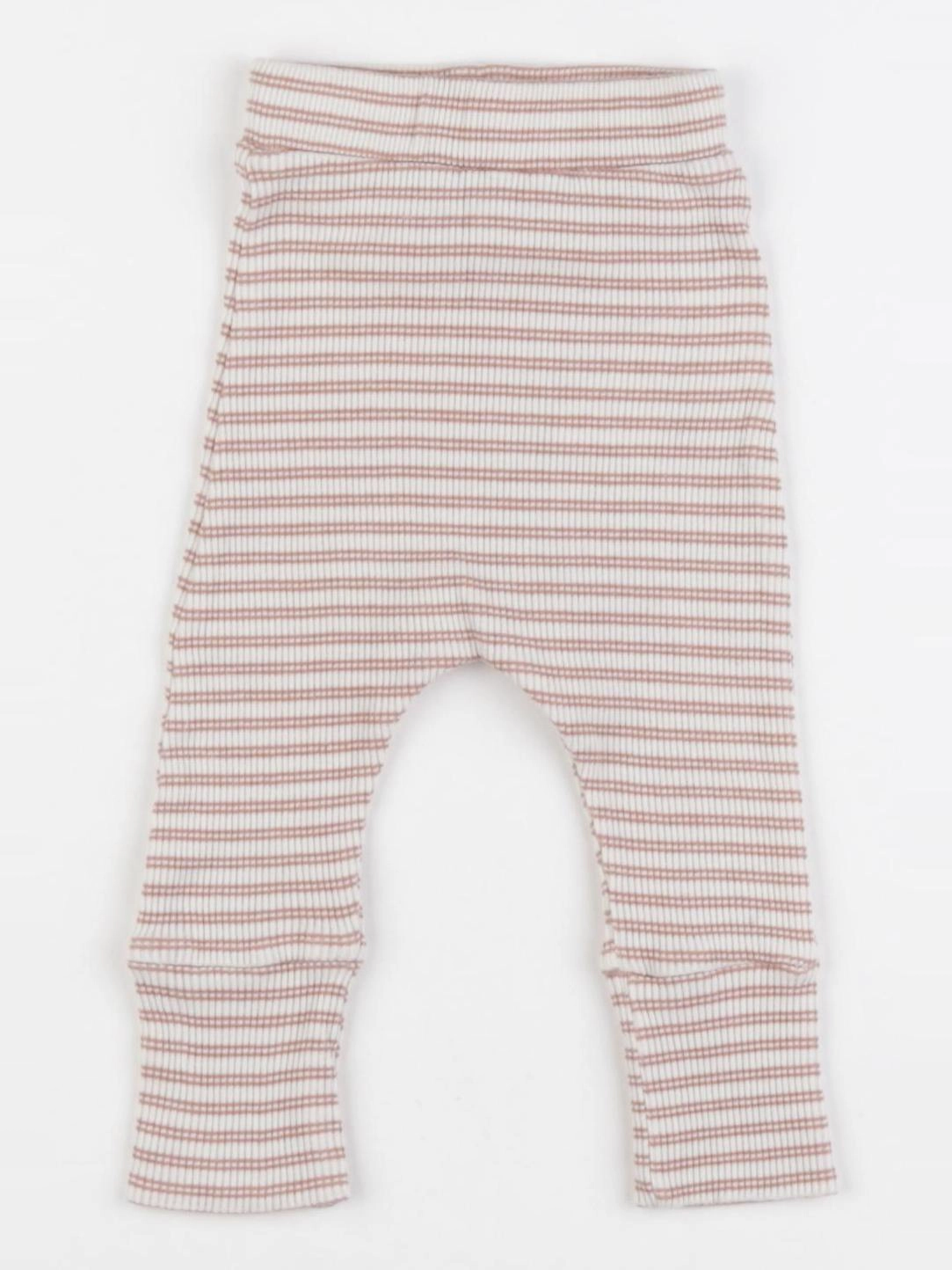 Vertbaudet - legging marron - 3 mois