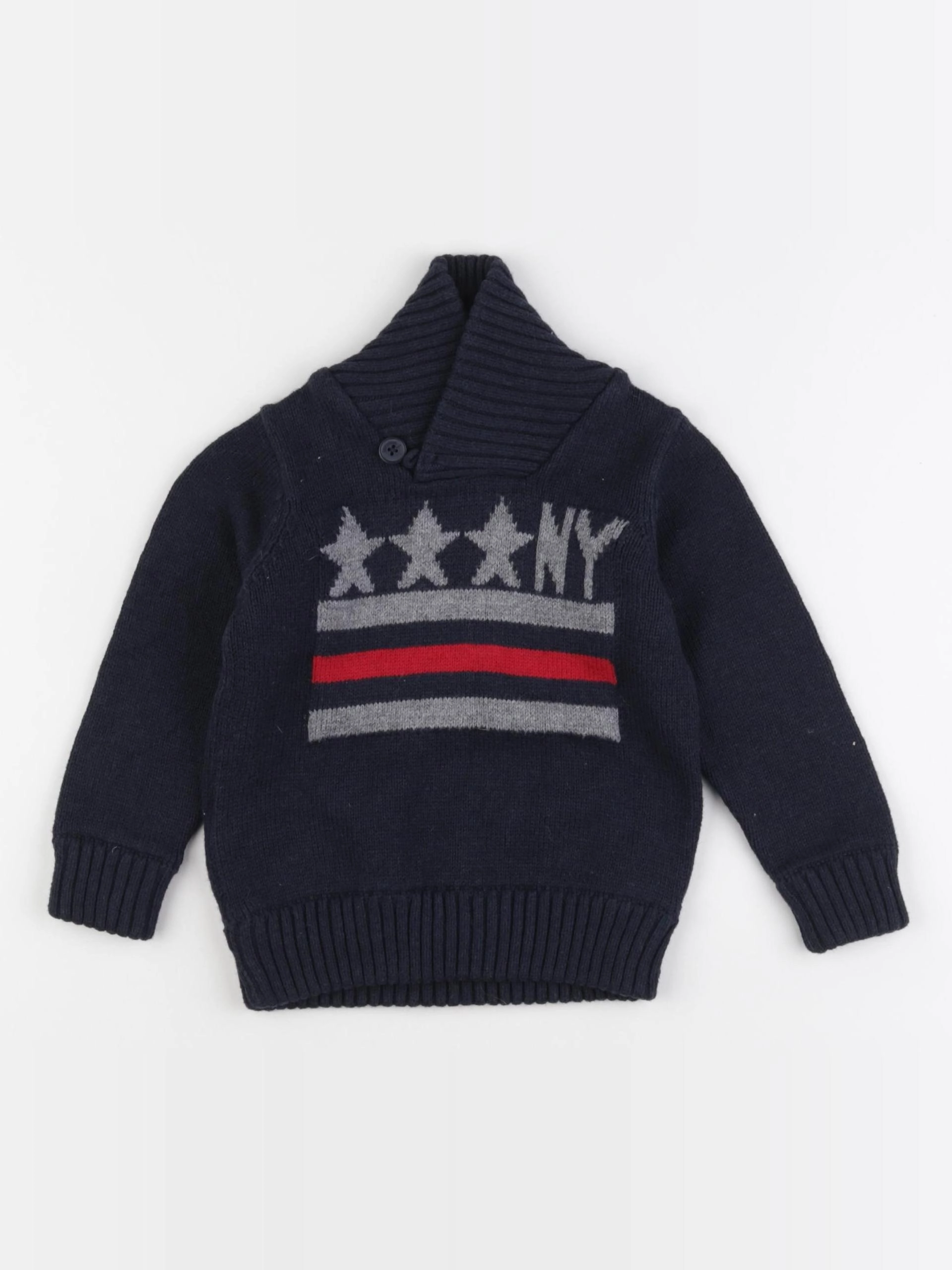 Tape à l'oeil - pull bleu - 2 ans