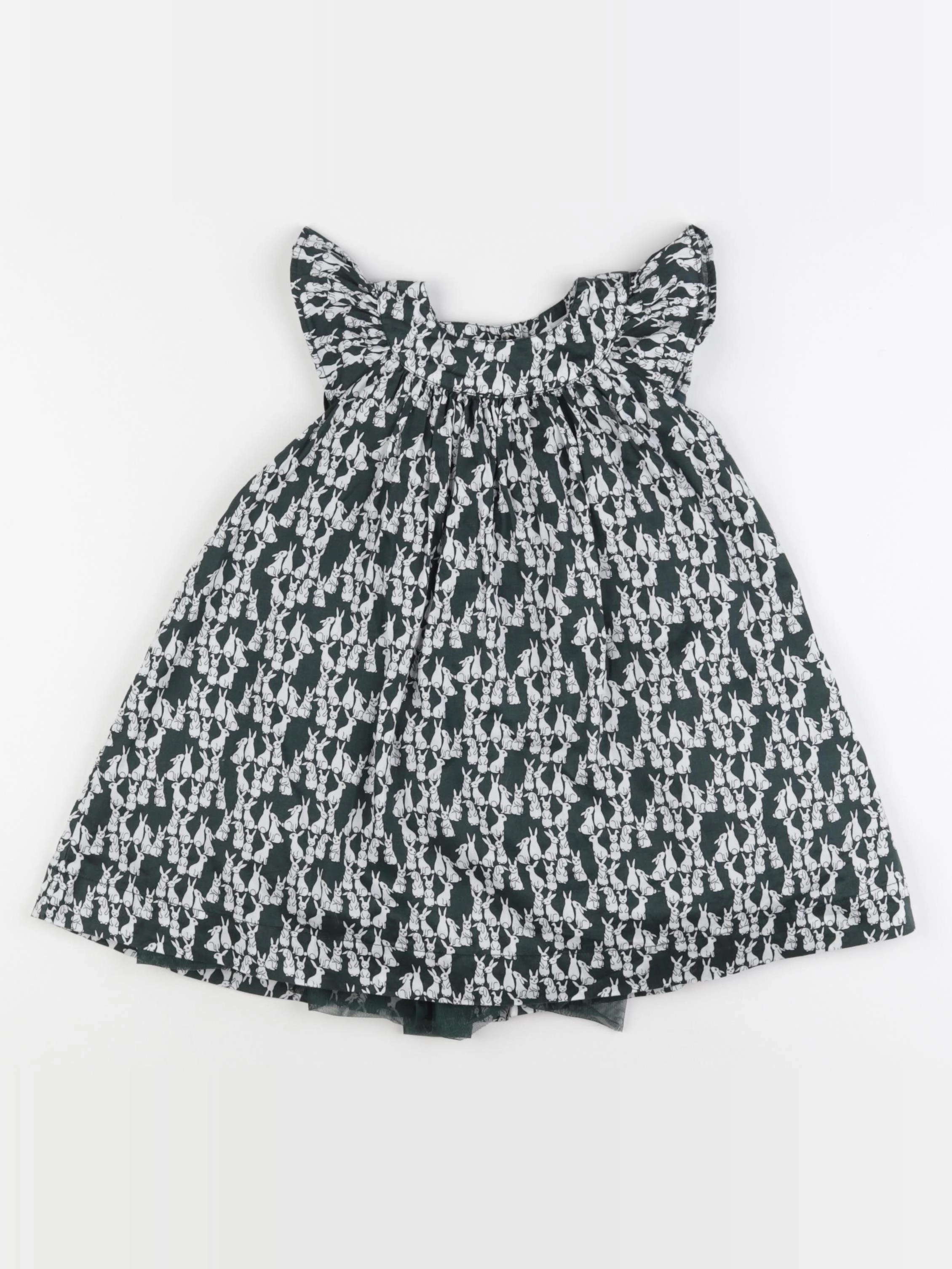 Boutchou - robe vert - 18 mois