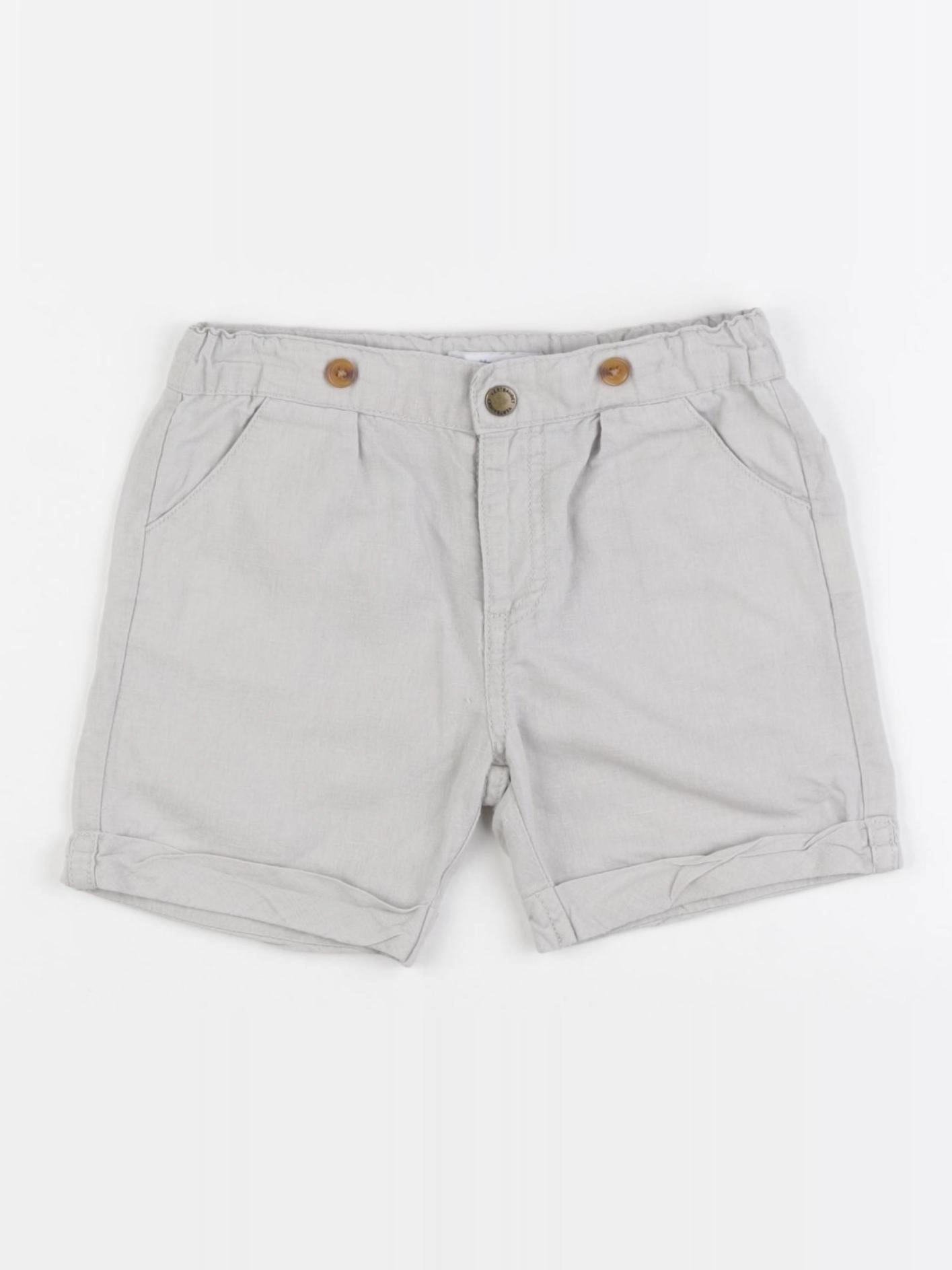 Vertbaudet - short beige - 2 ans