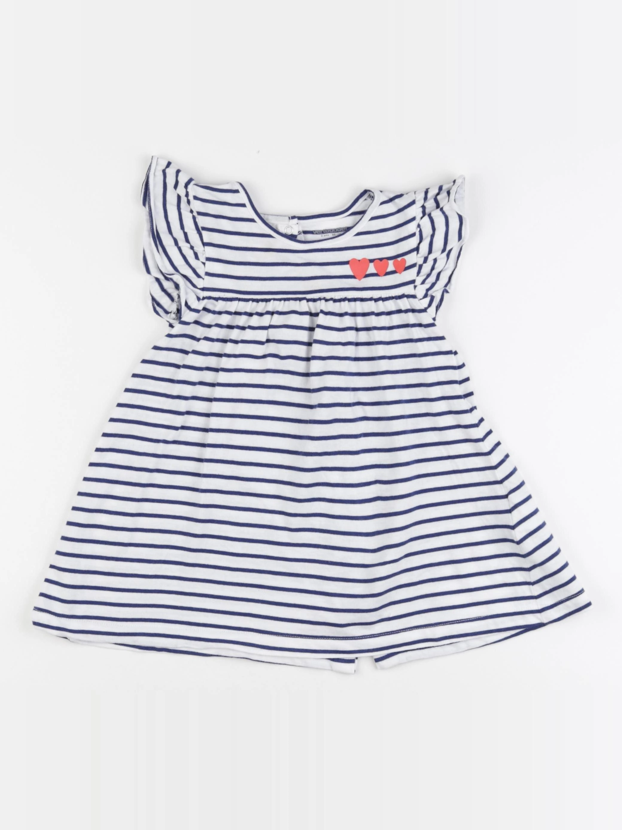 Vertbaudet - robe blanc - 2 ans