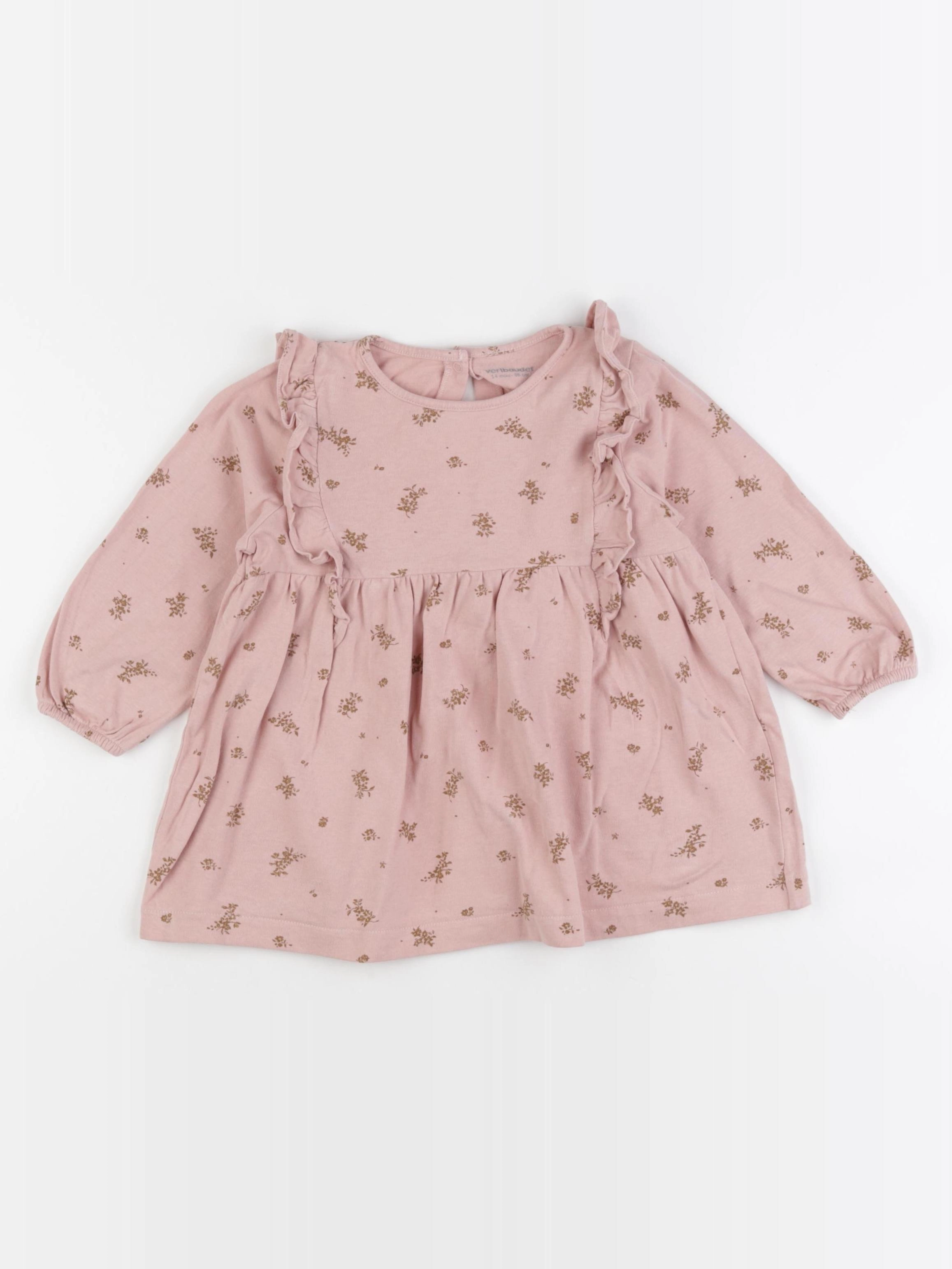 Vertbaudet - tee-shirt rose - 24 mois