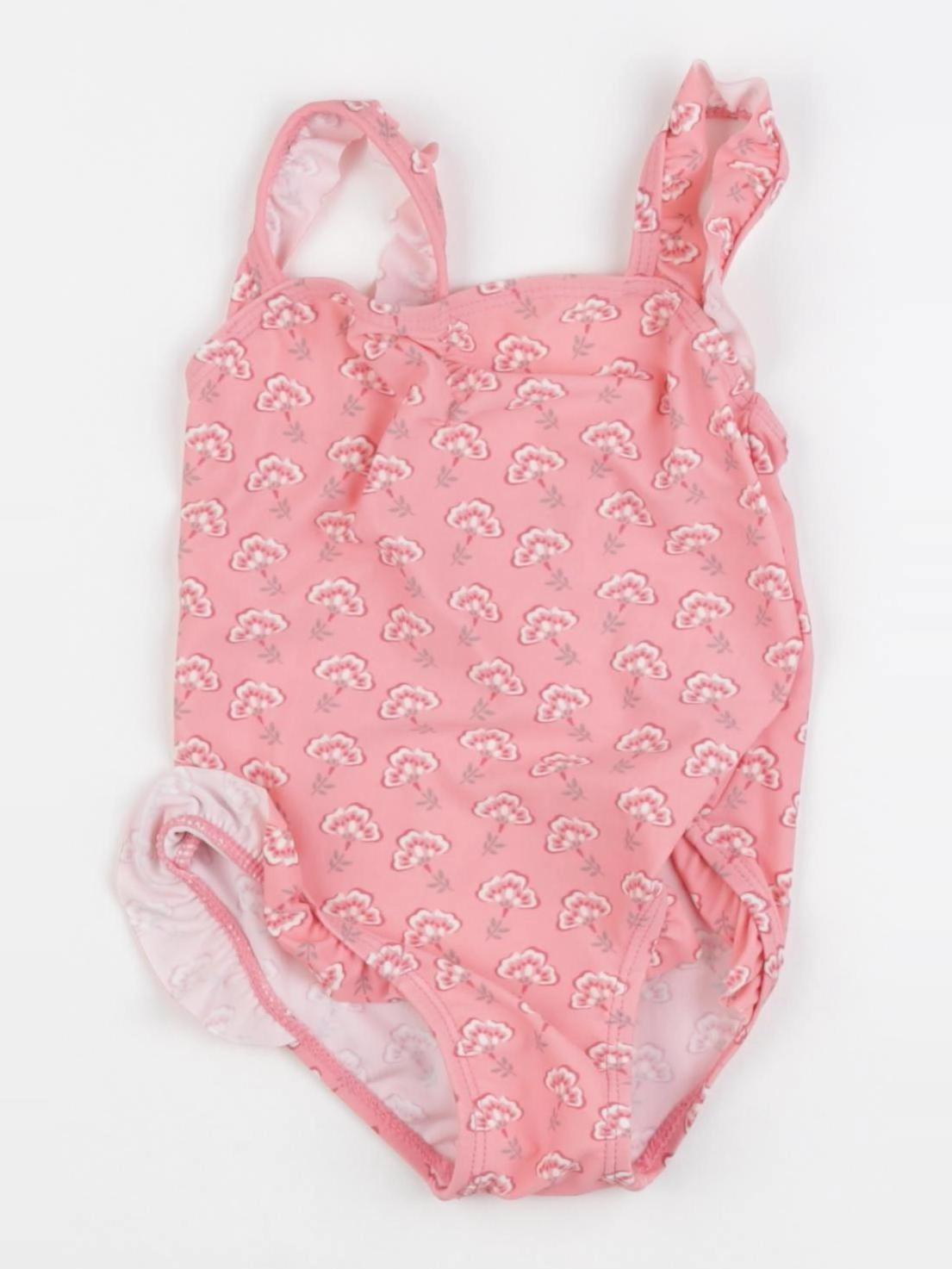 Vertbaudet - maillot de bain rose - 2 ans
