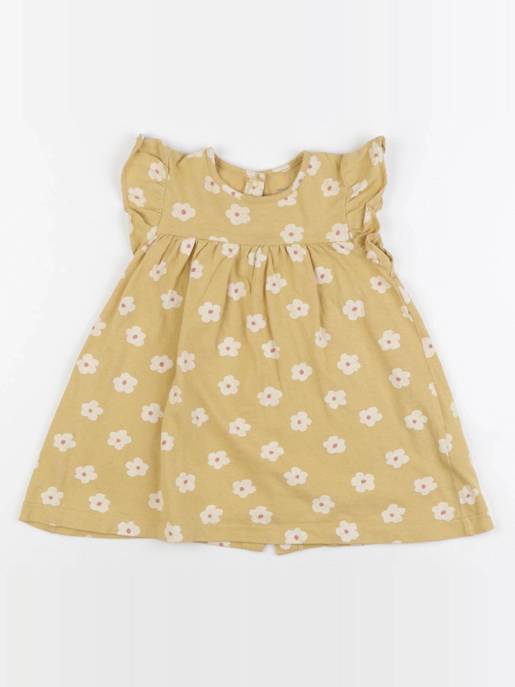 Vertbaudet - robe jaune - 2 ans