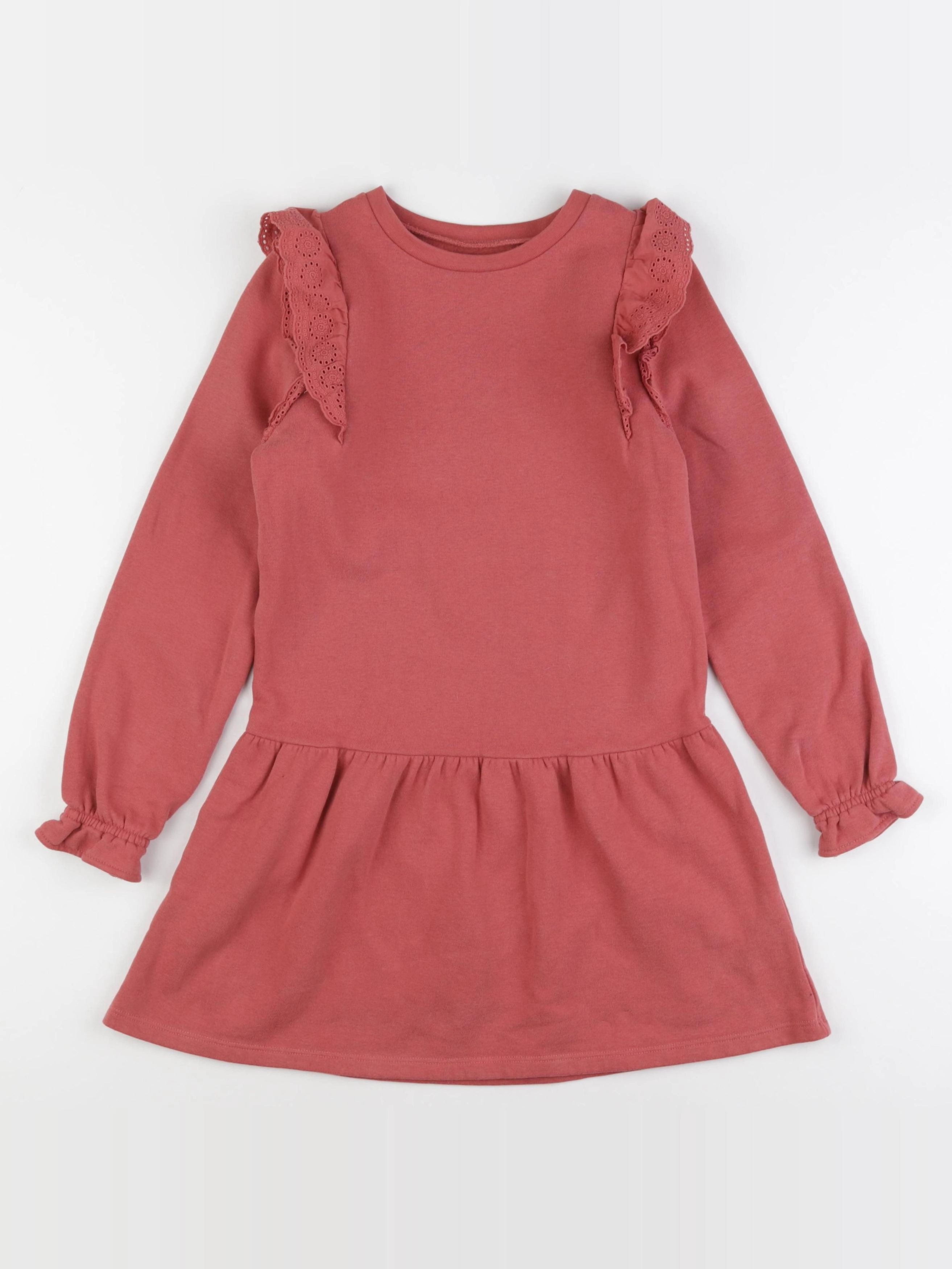 Vertbaudet - robe rose - 8 ans