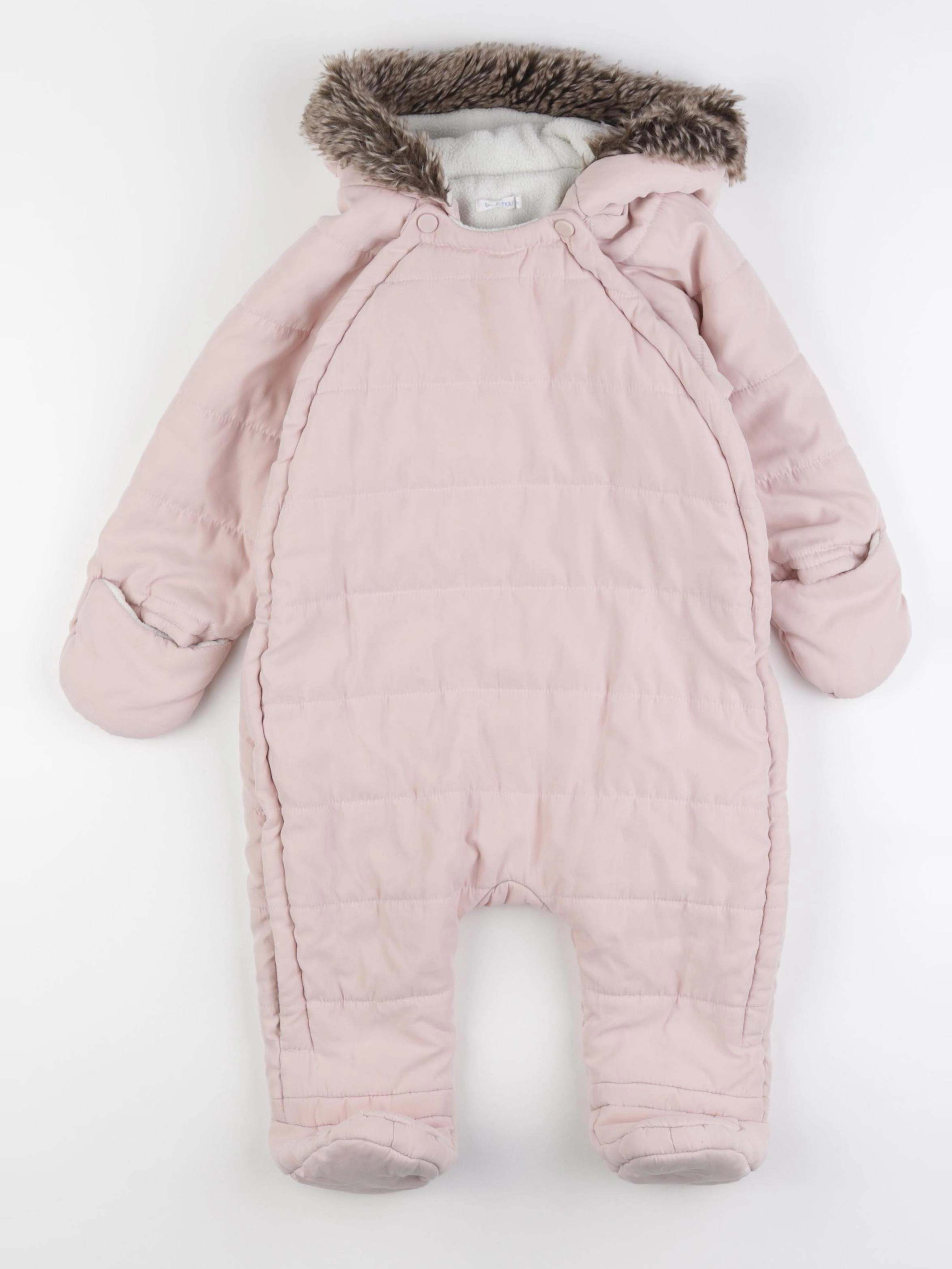 Boutchou - combi-pilote rose - 18 mois