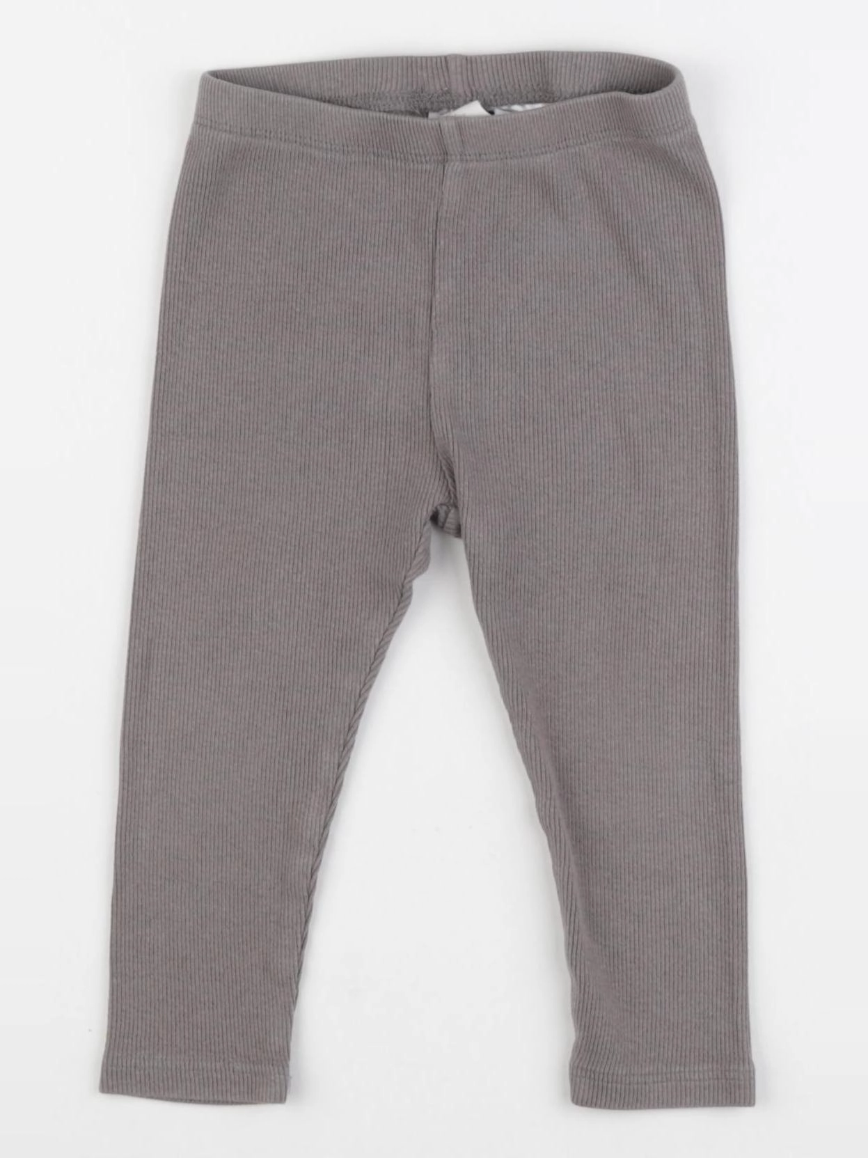 H&M - legging gris - 12/18 mois