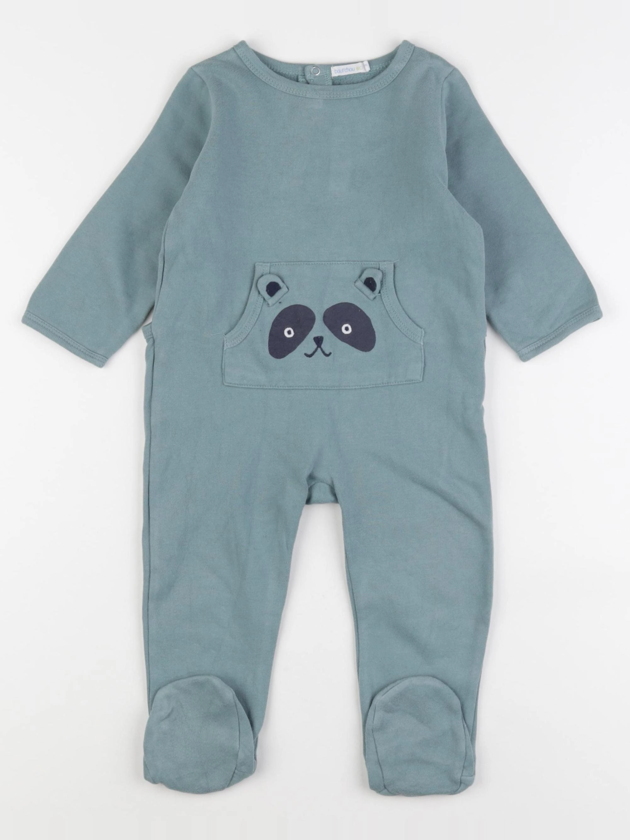 Boutchou - pyjama coton bleu - 18 mois