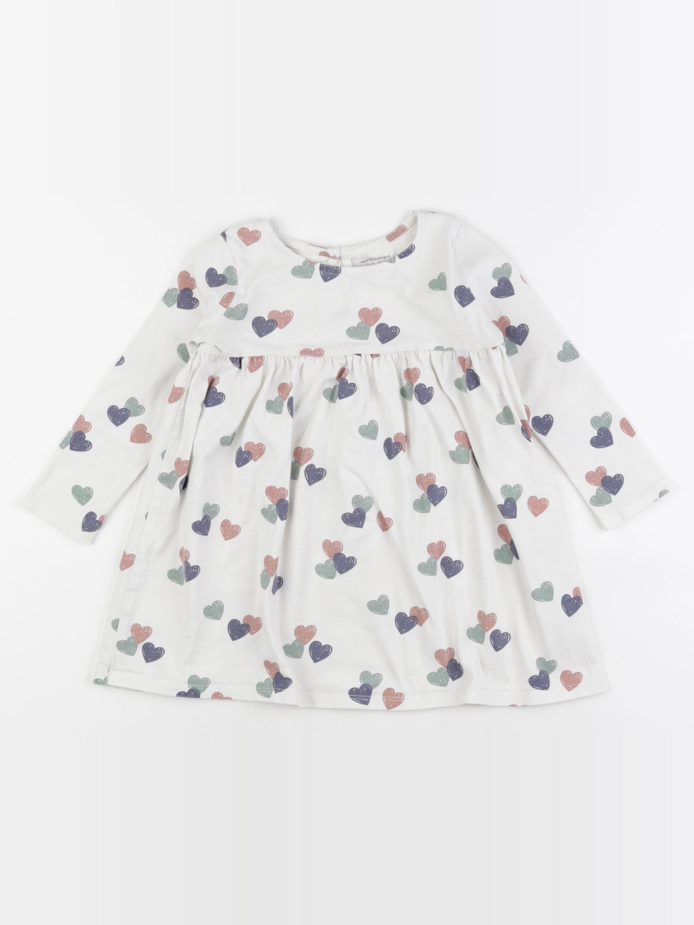 Vertbaudet - tee-shirt blanc - 3 ans