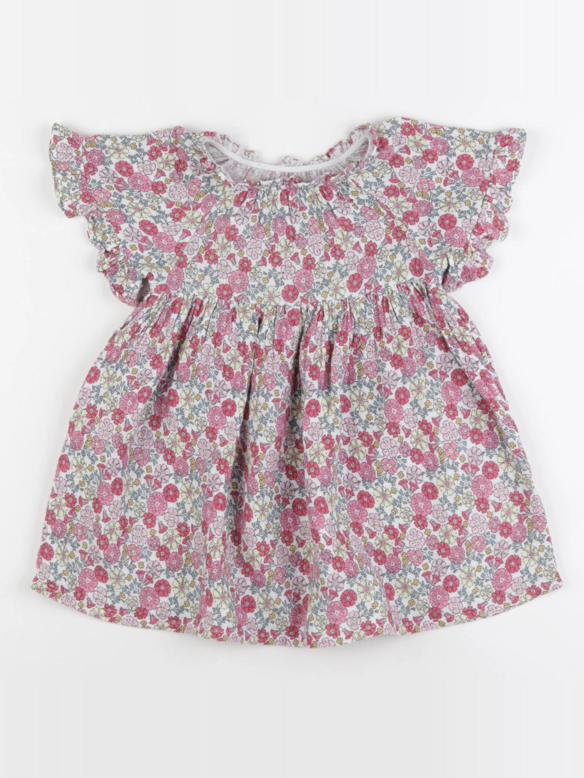Vertbaudet - robe rose - 2 ans