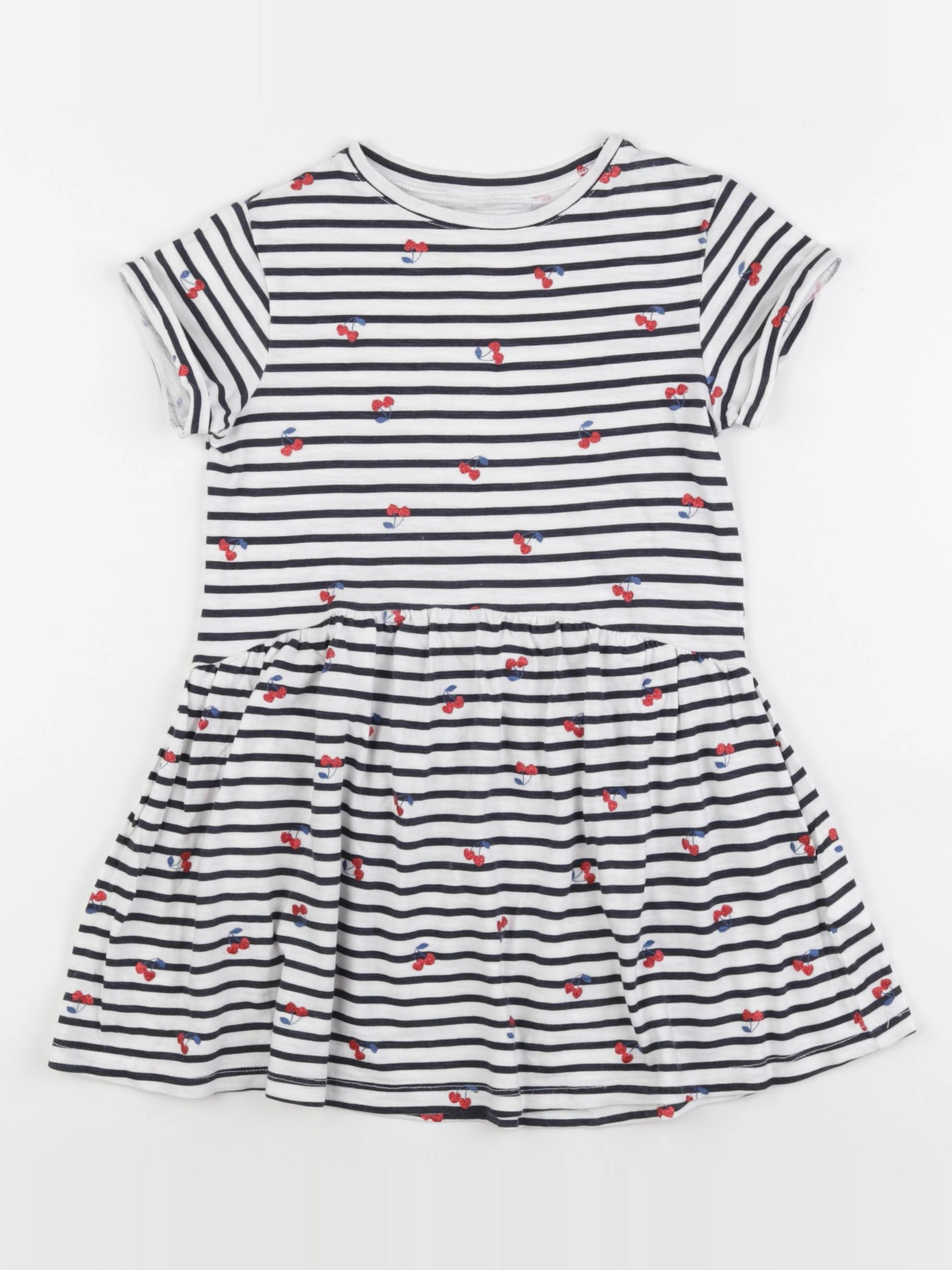 Vertbaudet - robe blanc - 6 ans