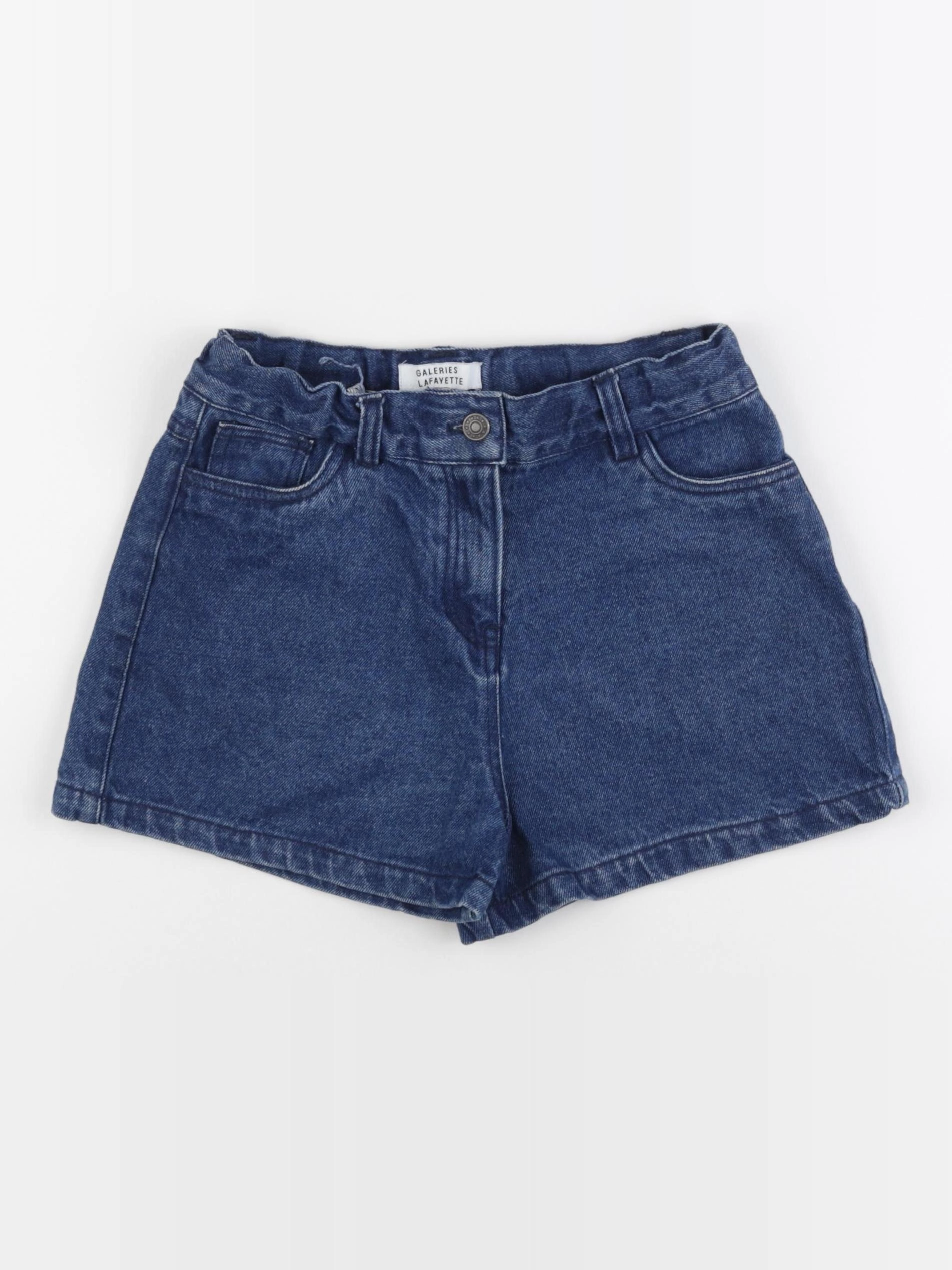 Galeries Lafayette - short bleu - 10 ans