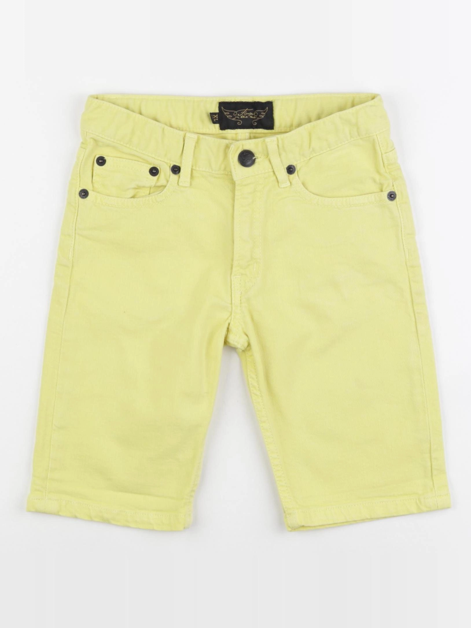 Finger in the nose - short jaune - 8/9 ans